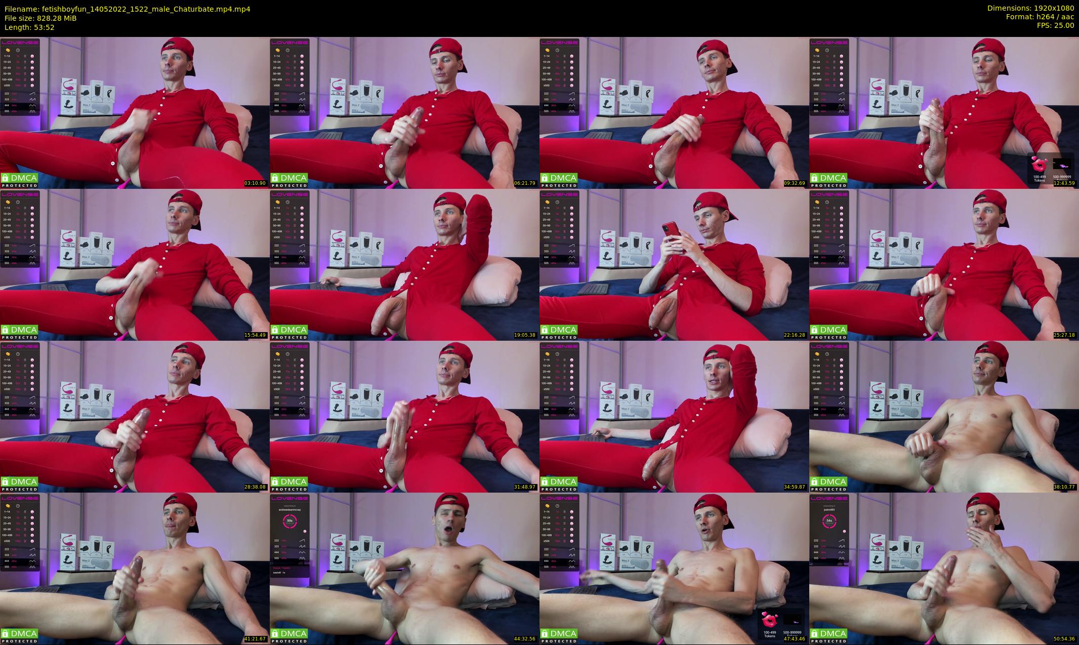 fetishboyfun — 54 minute Chaturbate male cam show recording, 1080p, May 14, 2022