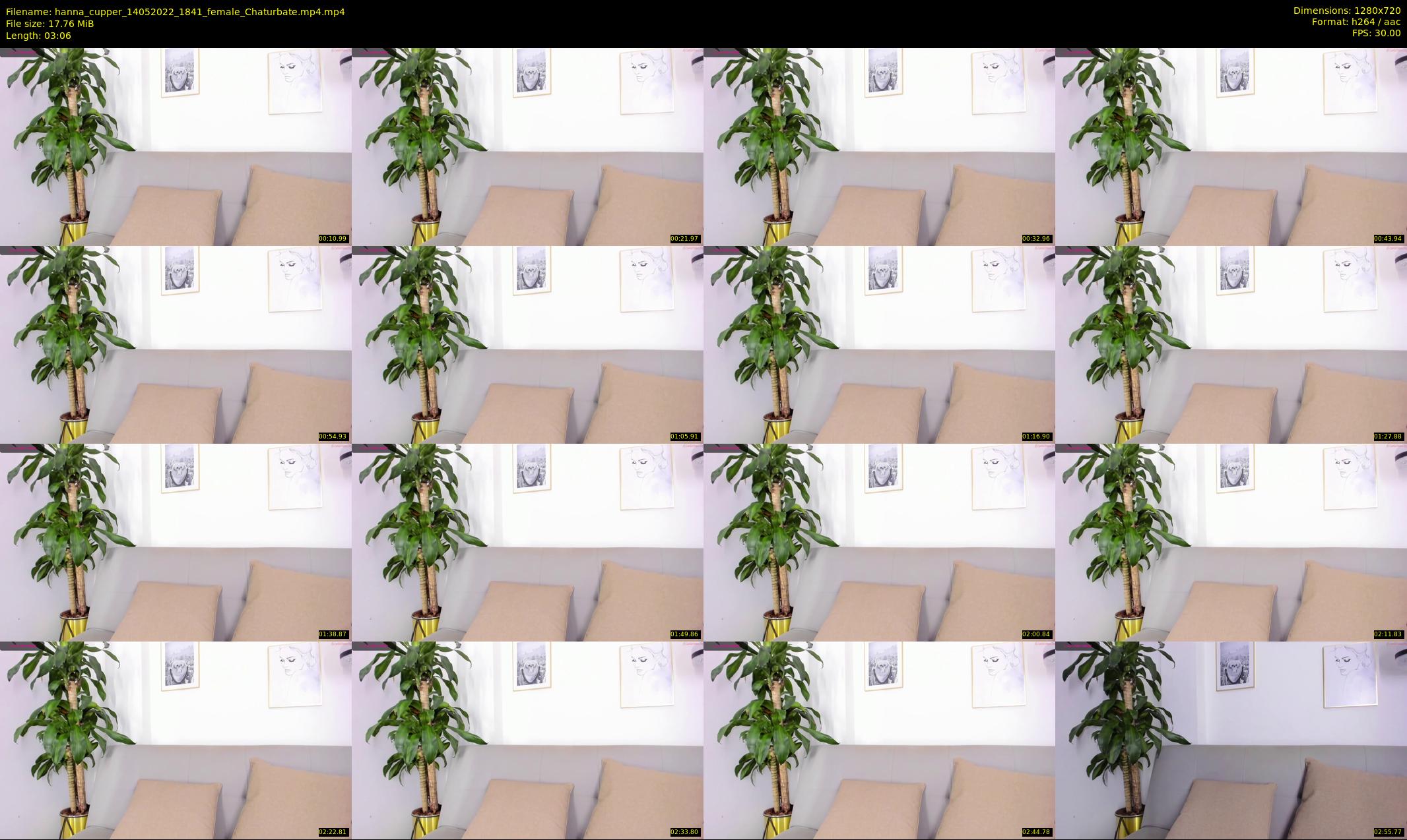 hanna_cupper — 4 minute Chaturbate female cam show recording, 720p, May 14, 2022