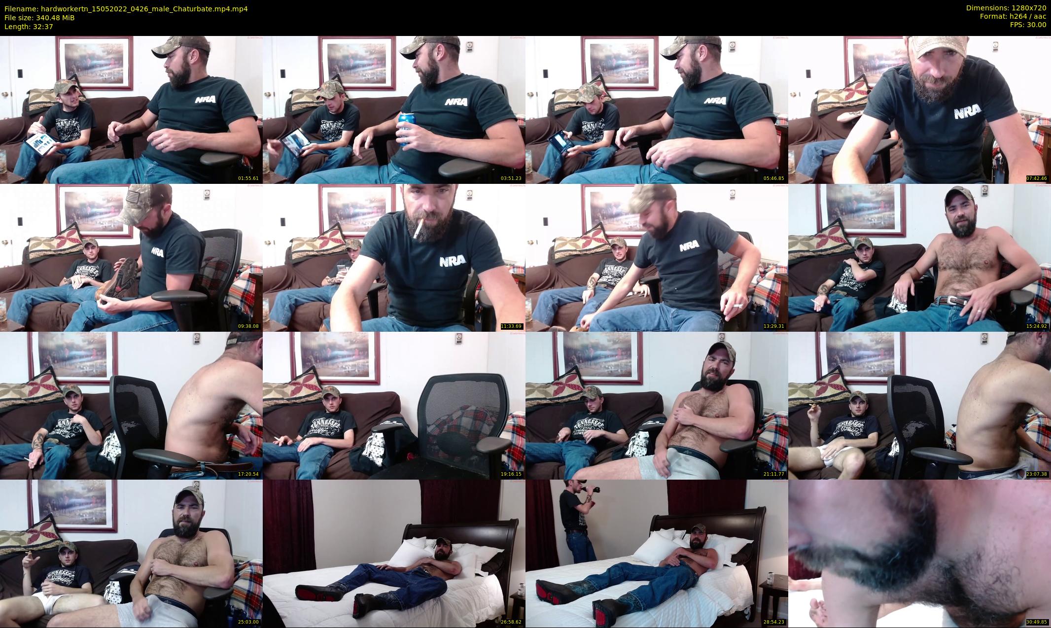 hardworkertn — 33 minute Chaturbate male cam show recording, 720p, May 15, 2022