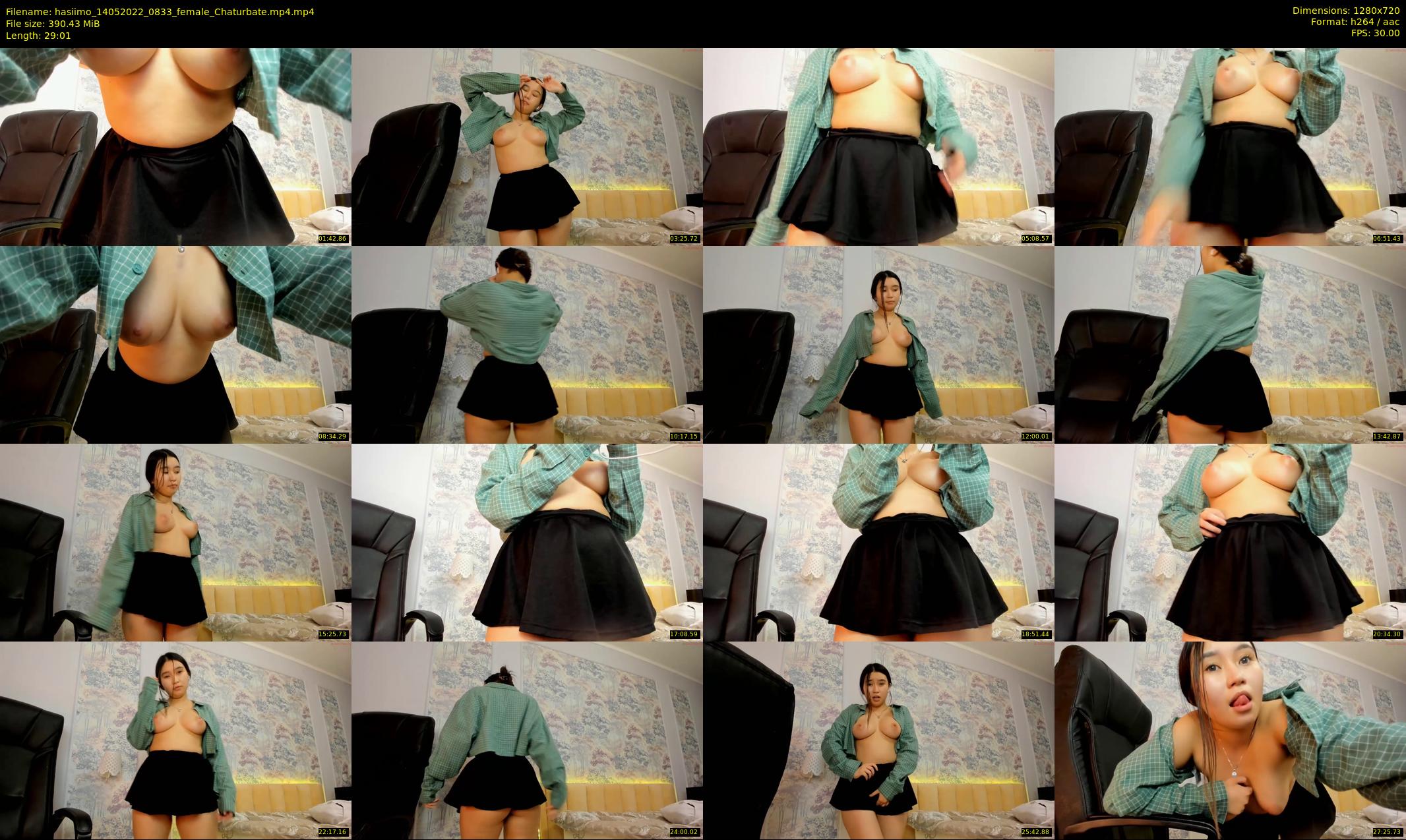 hasiimo — 30 minute Chaturbate female cam show recording, 720p, May 14, 2022