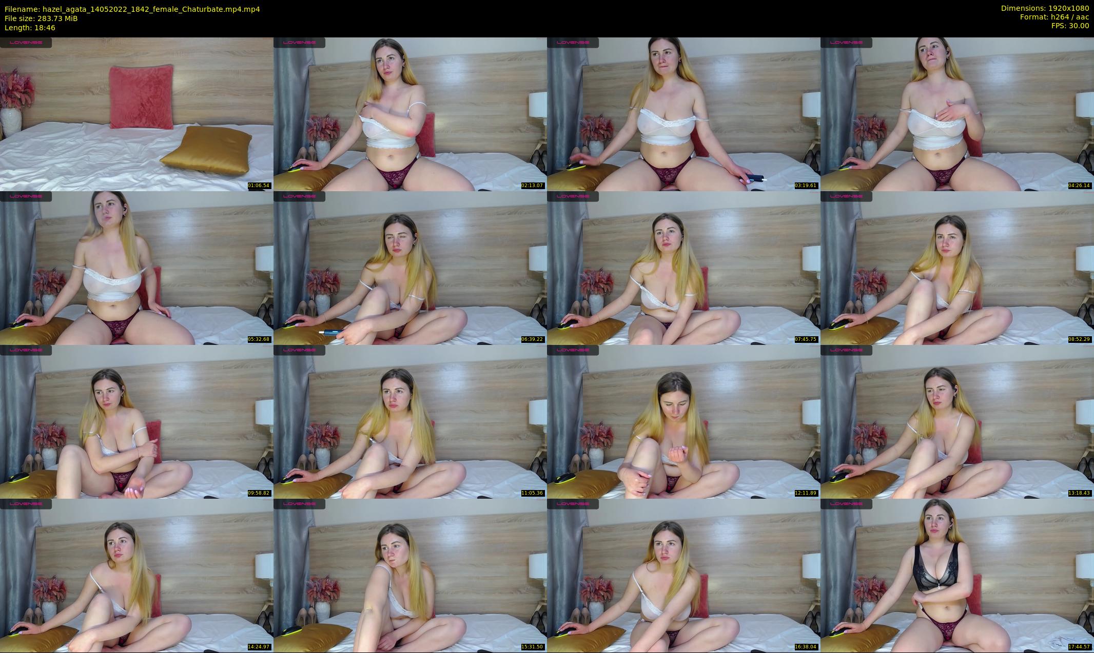 hazel_agata — 19 minute Chaturbate female cam show recording, 1080p, May 14, 2022