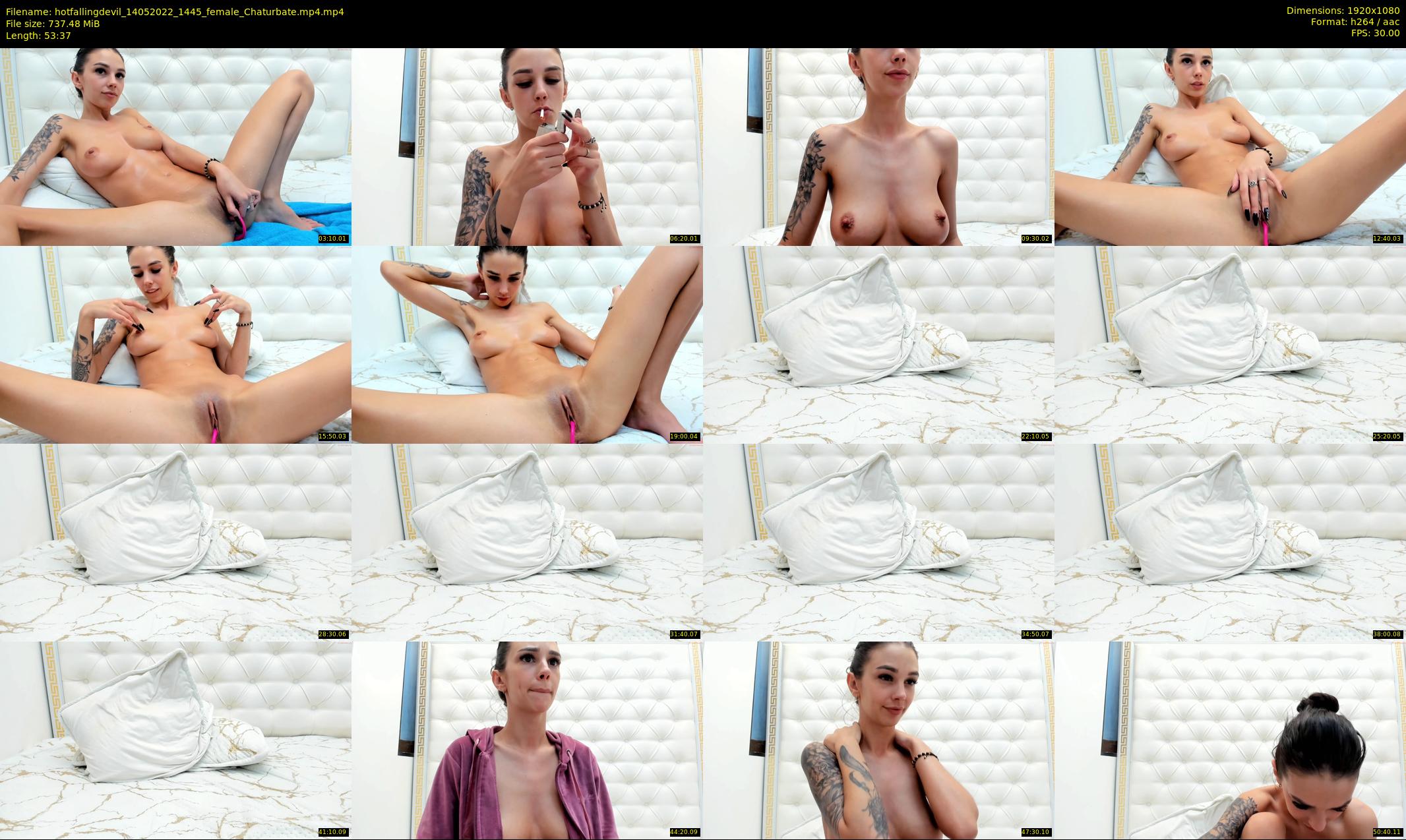 hotfallingdevil — 54 minute Chaturbate female cam show recording, 1080p, May 14, 2022