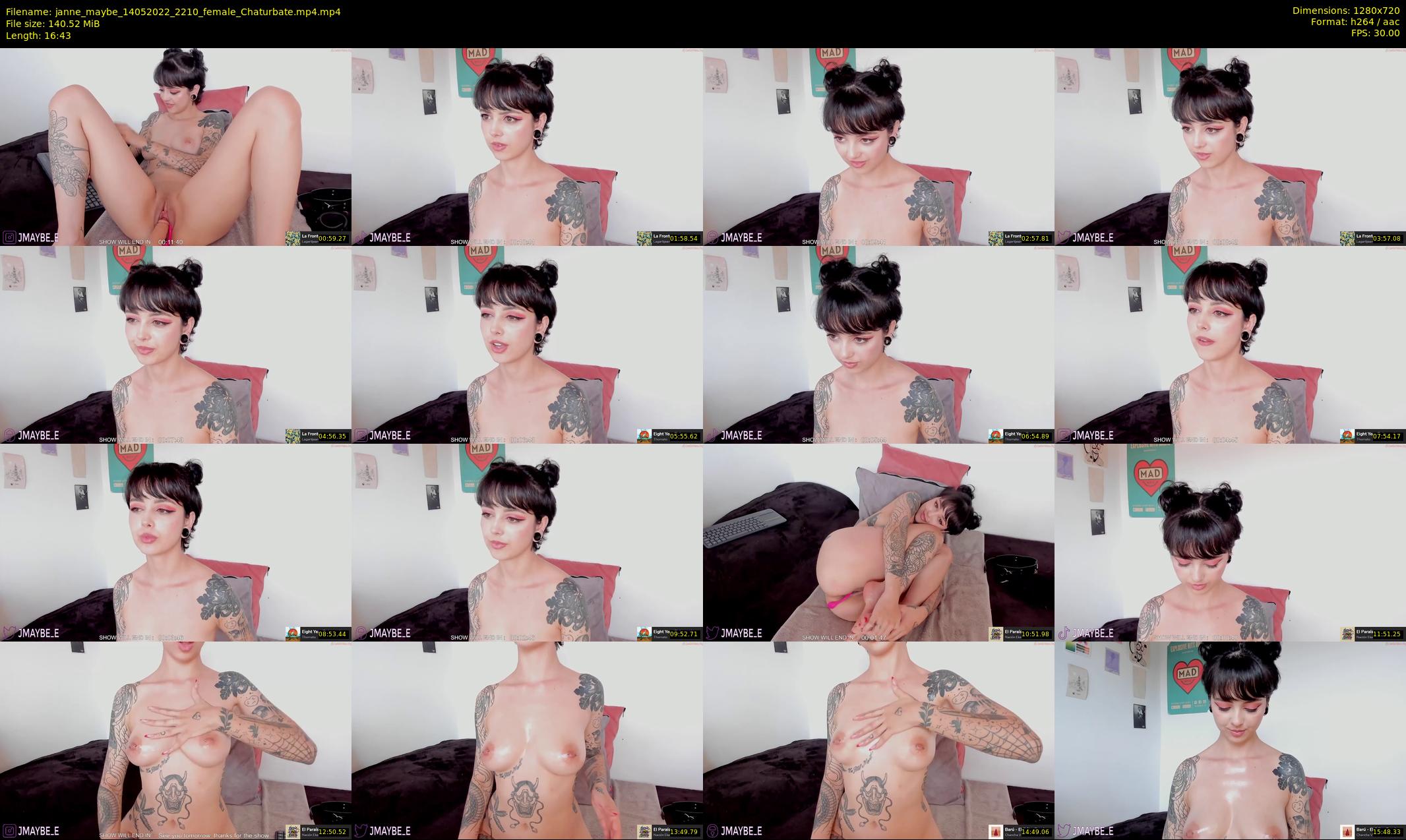 janne_maybe — 17 minute Chaturbate female cam show recording, 720p, May 14, 2022