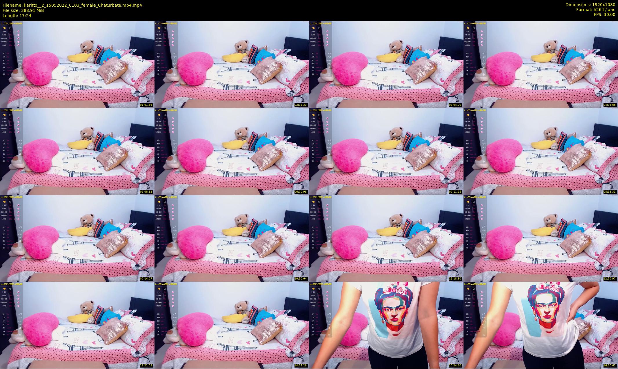 karitto__2 — 18 minute Chaturbate female cam show recording, 1080p, May 15, 2022