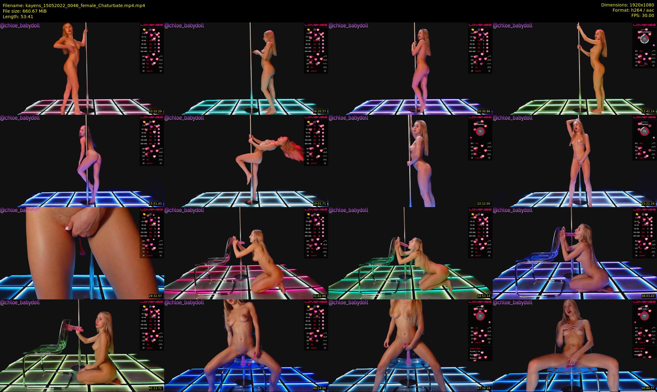 kayens — 54 minute Chaturbate couple cam show recording, 1080p, May 15, 2022