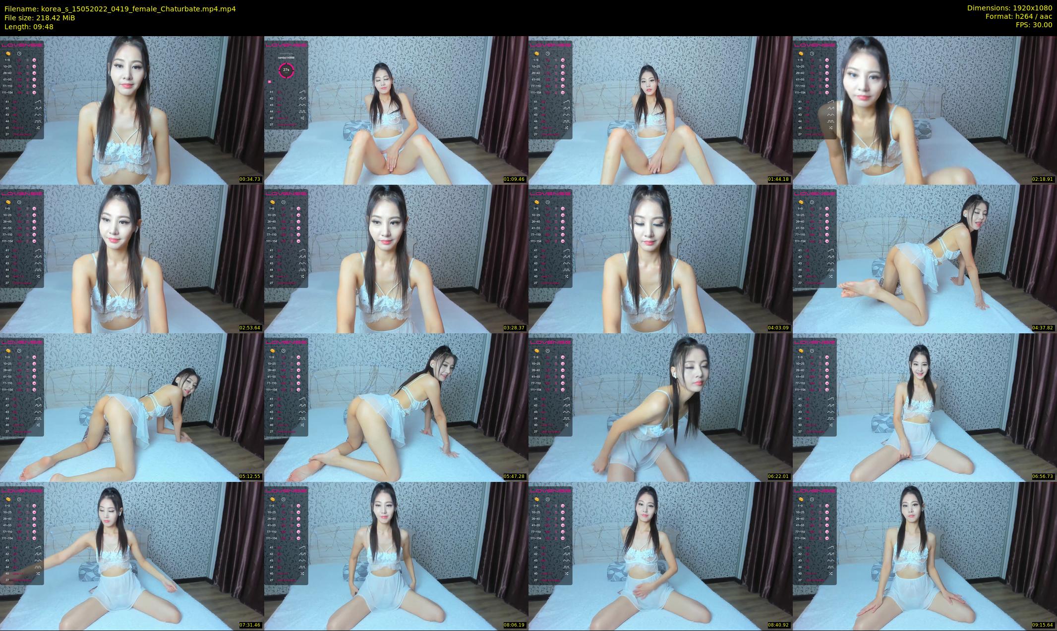 korea_s — 10 minute Chaturbate female cam show recording, 1080p, May 15, 2022