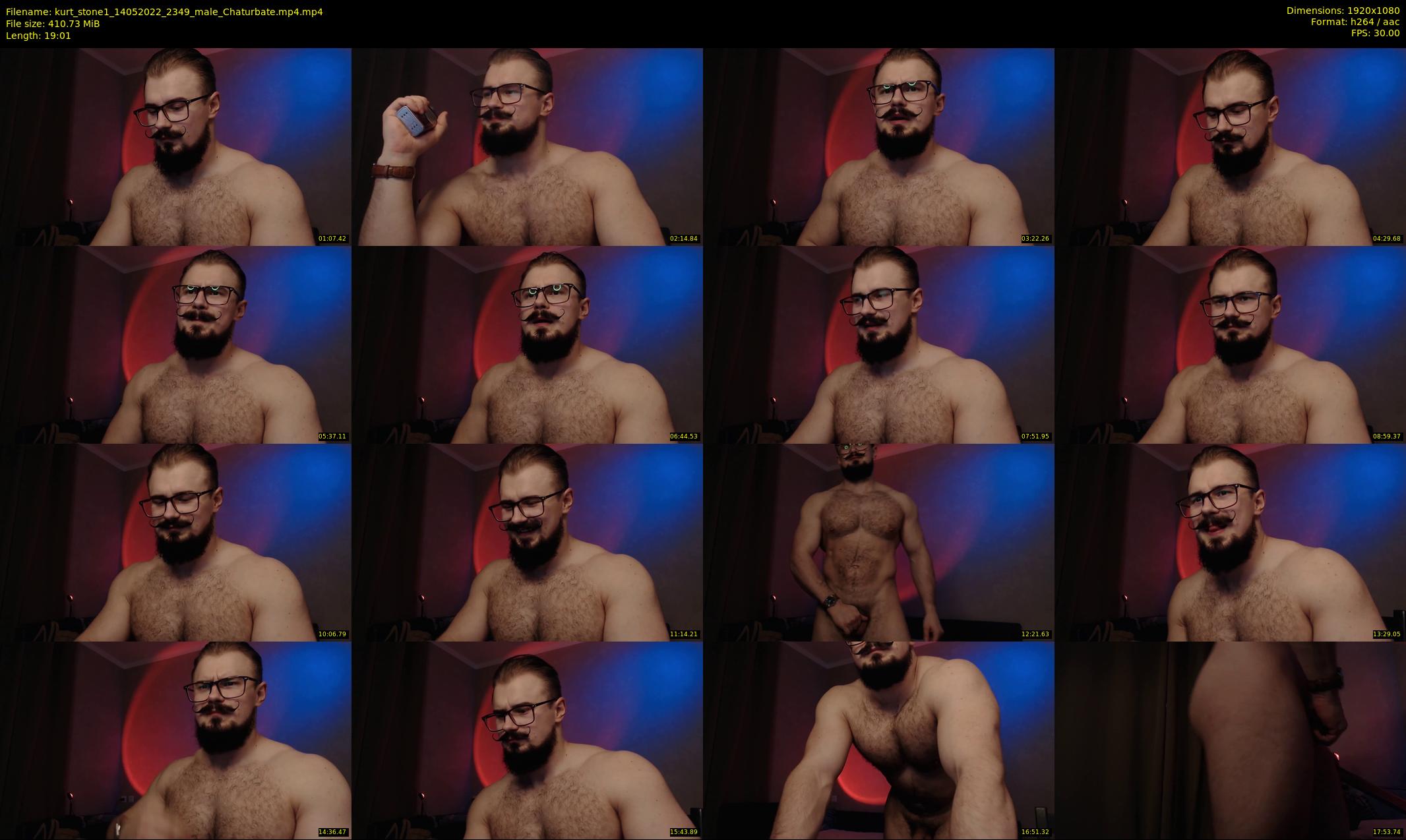 kurt_stone1 — 20 minute Chaturbate male cam show recording, 1080p, May 14, 2022