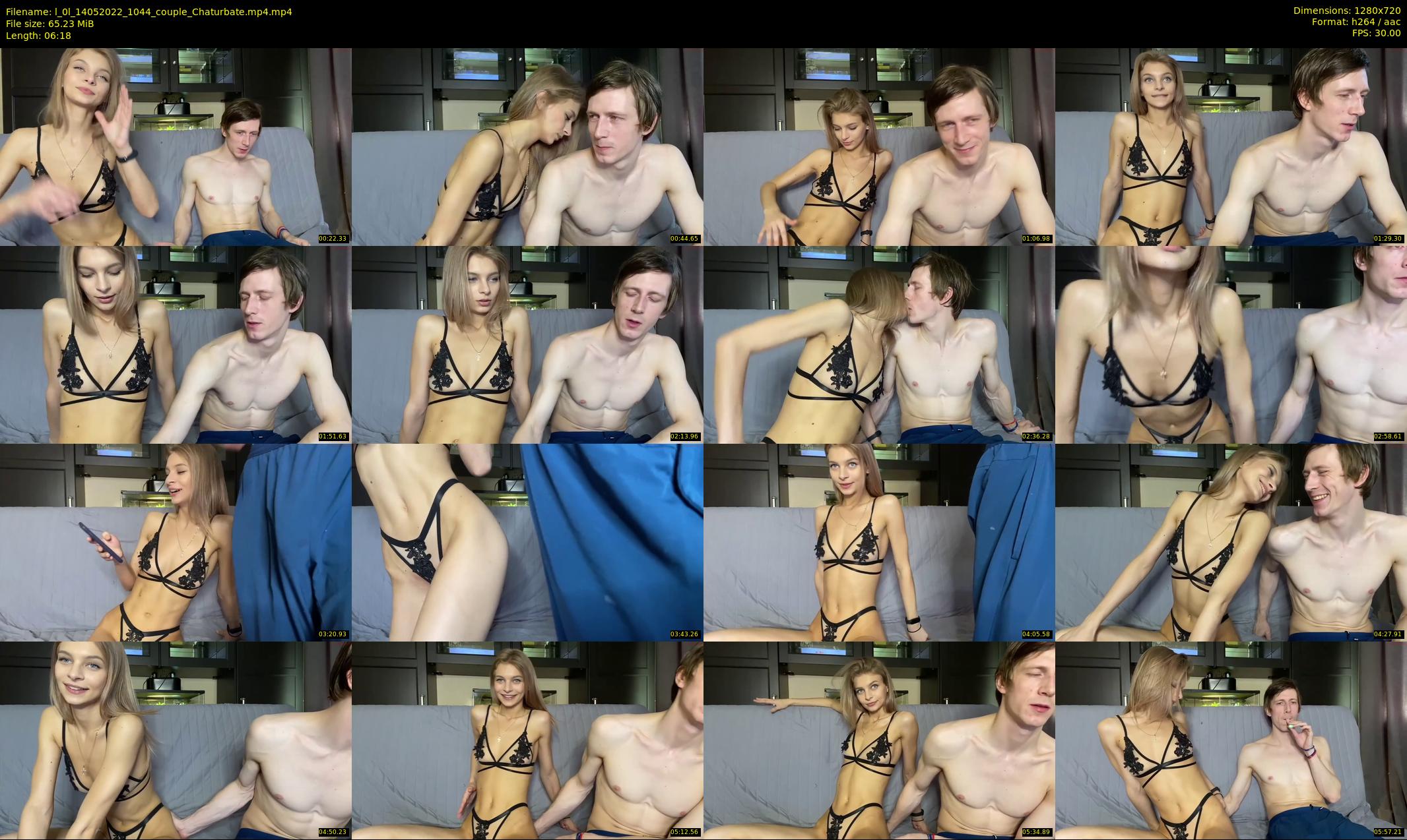 l_0l — 7 minute Chaturbate couple cam show recording, 720p, May 14, 2022