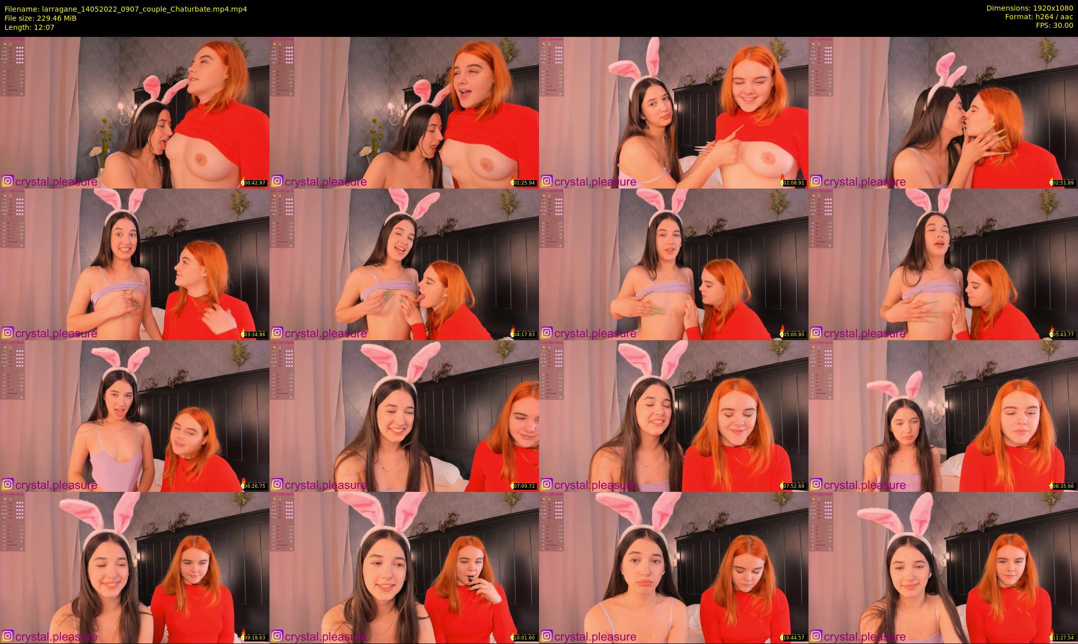 larragane — 13 minute Chaturbate couple cam show recording, 1080p, May 14, 2022