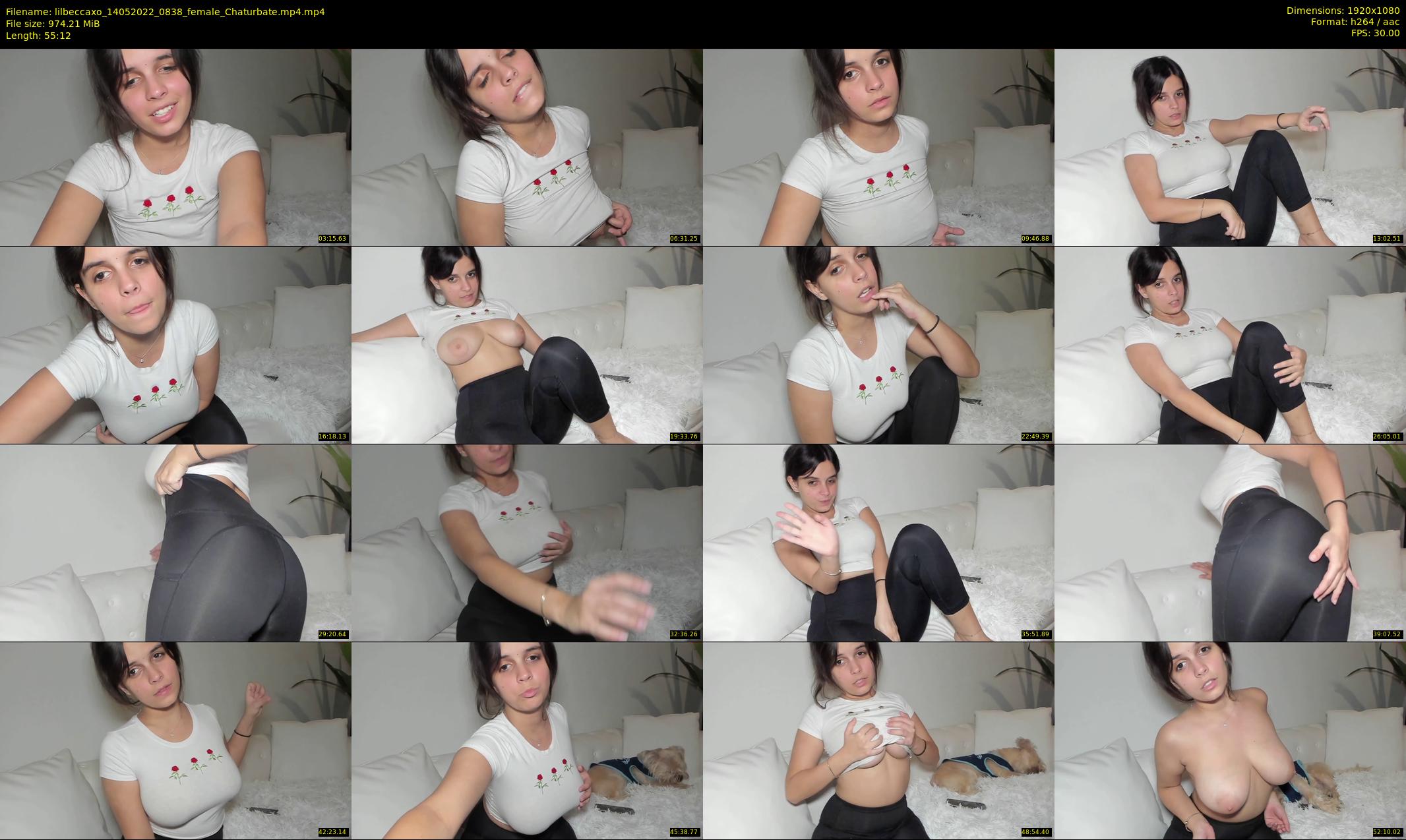 lilbeccaxo — 56 minute Chaturbate female cam show recording, 1080p, May 14, 2022