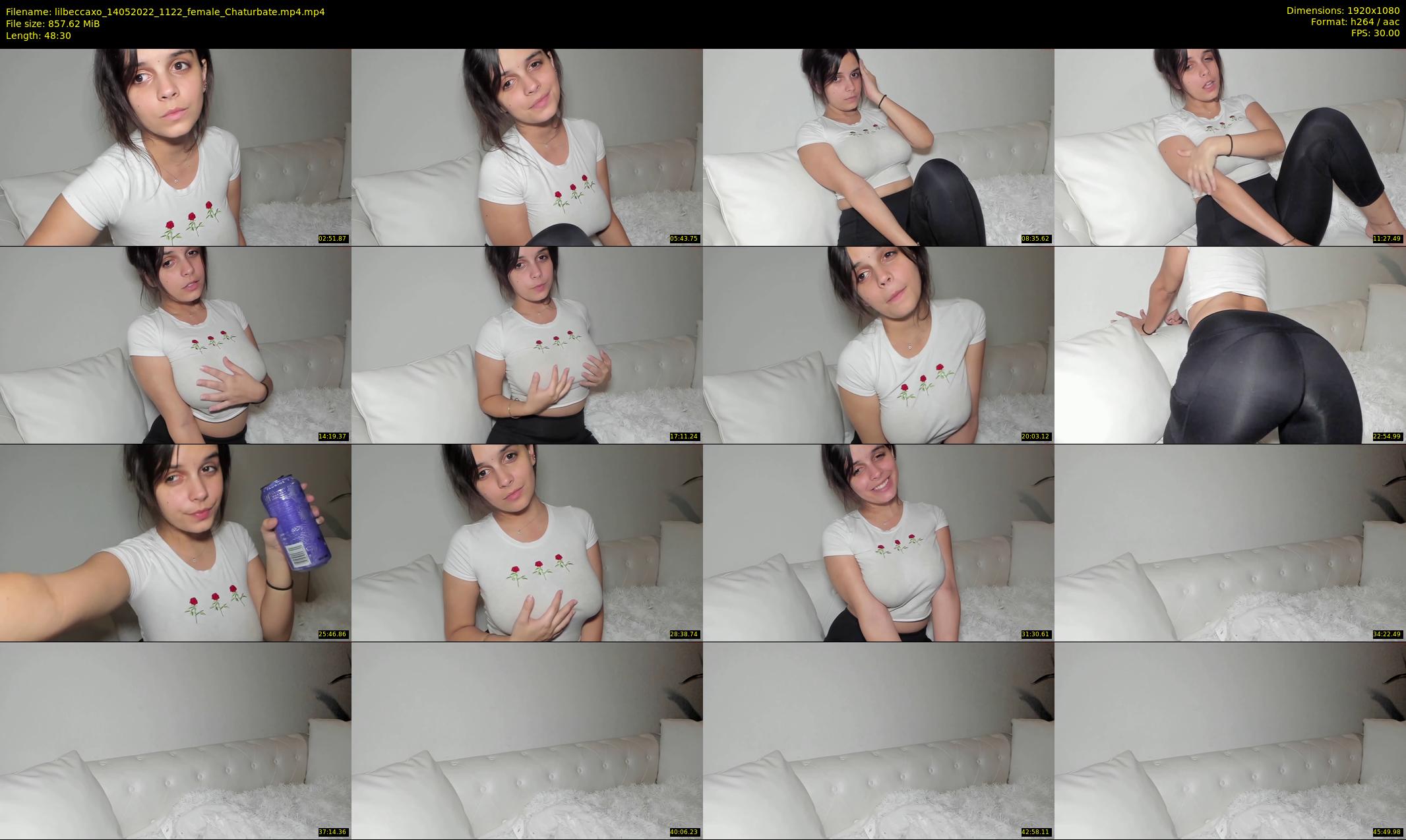 lilbeccaxo — 49 minute Chaturbate female cam show recording, 1080p, May 14, 2022
