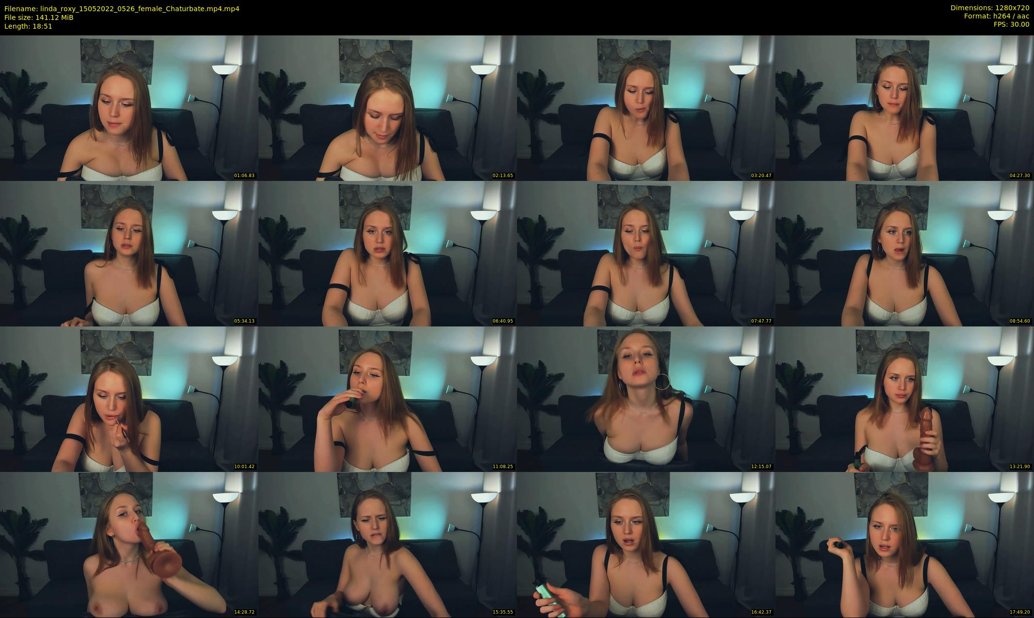 linda_roxy — 19 minute Chaturbate female cam show recording, 720p, May 15, 2022