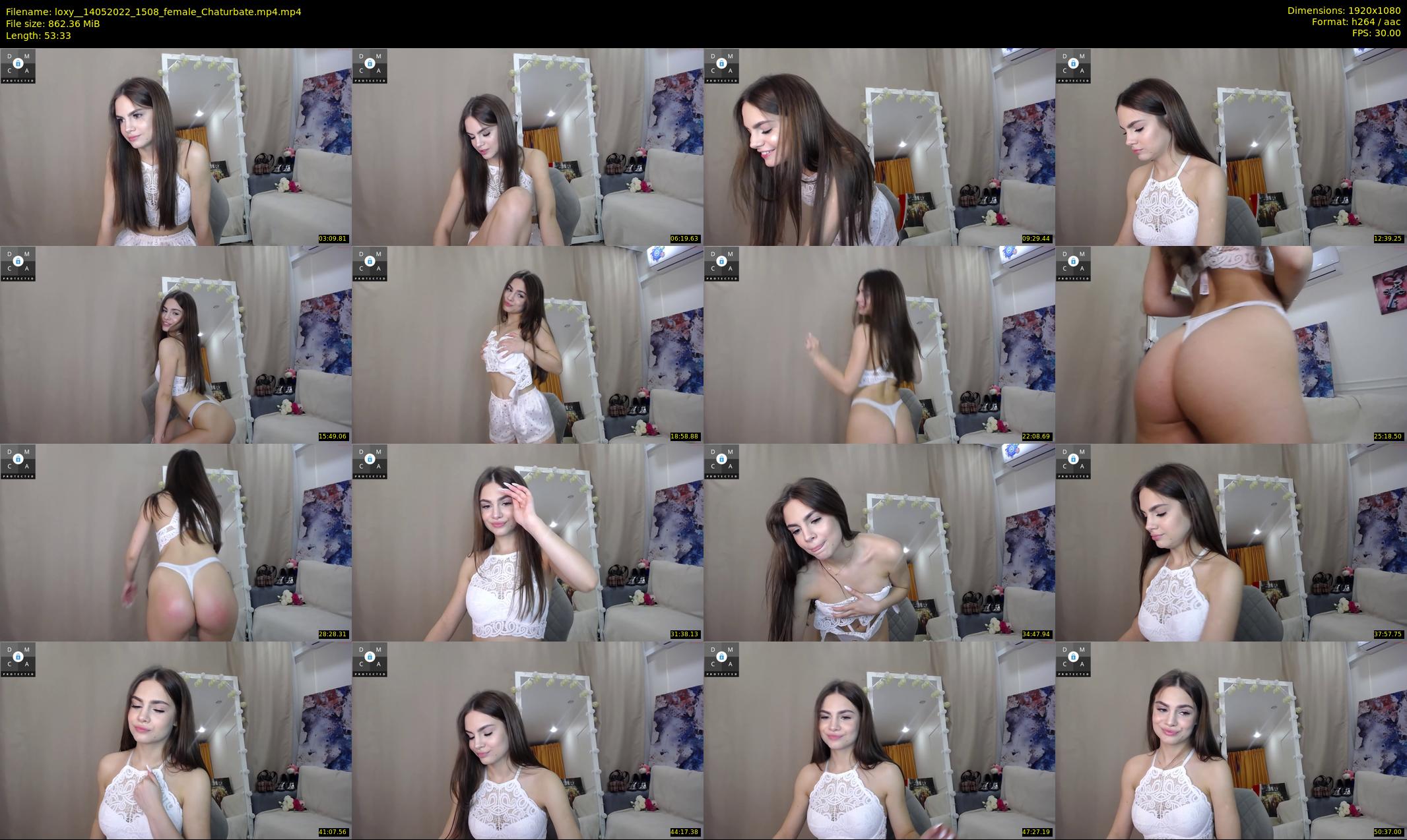 loxy_ — 54 minute Chaturbate female cam show recording, 1080p, May 14, 2022