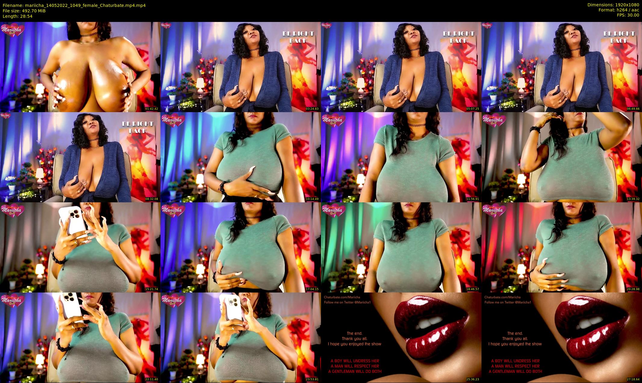 mariicha — 29 minute Chaturbate female cam show recording, 1080p, May 14, 2022