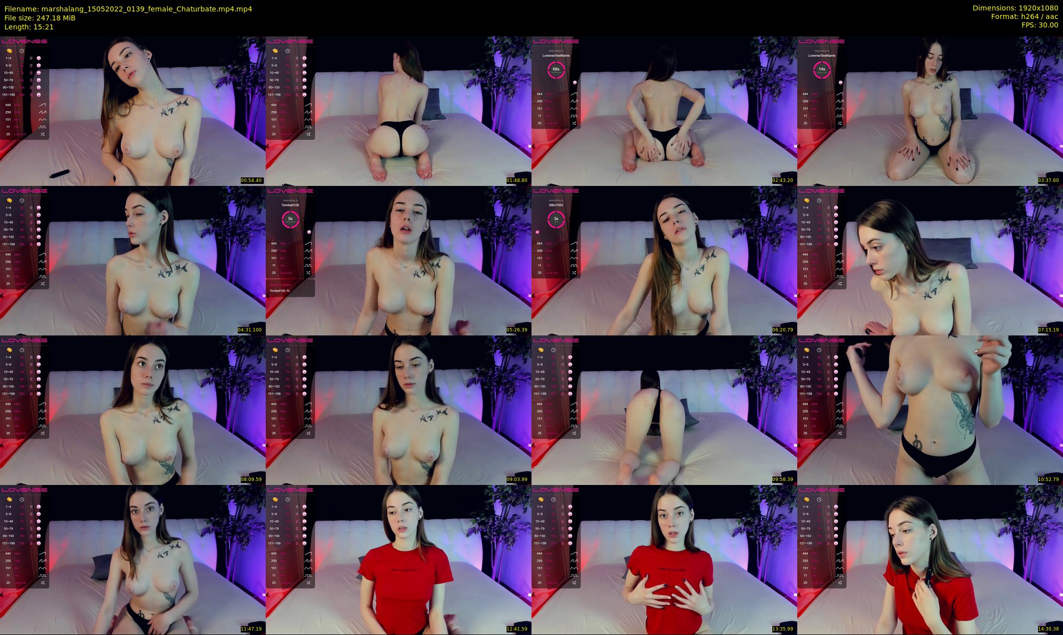 marshalang — 16 minute Chaturbate couple cam show recording, 1080p, May 15, 2022