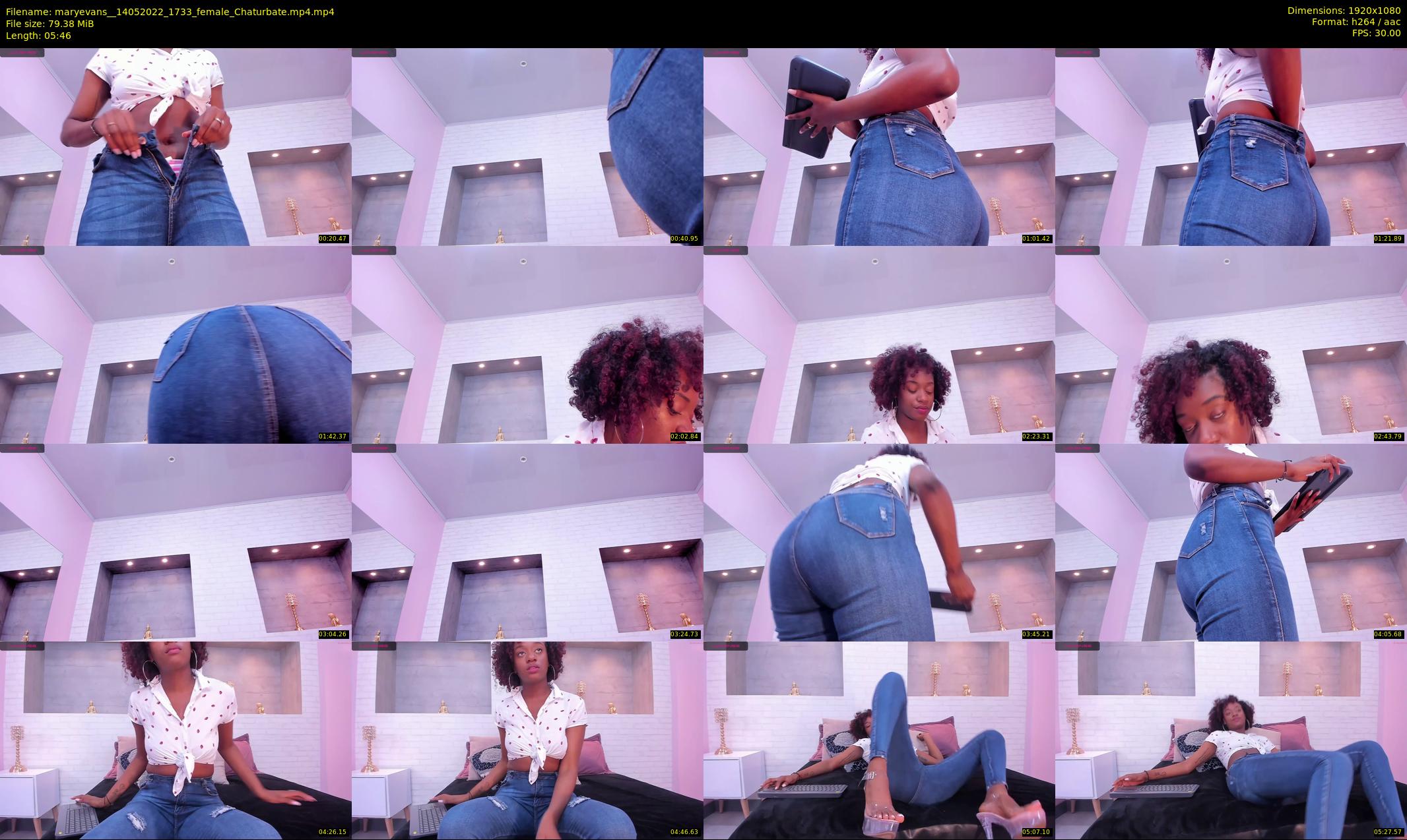 maryevans_ — 6 minute Chaturbate female cam show recording, 1080p, May 14, 2022
