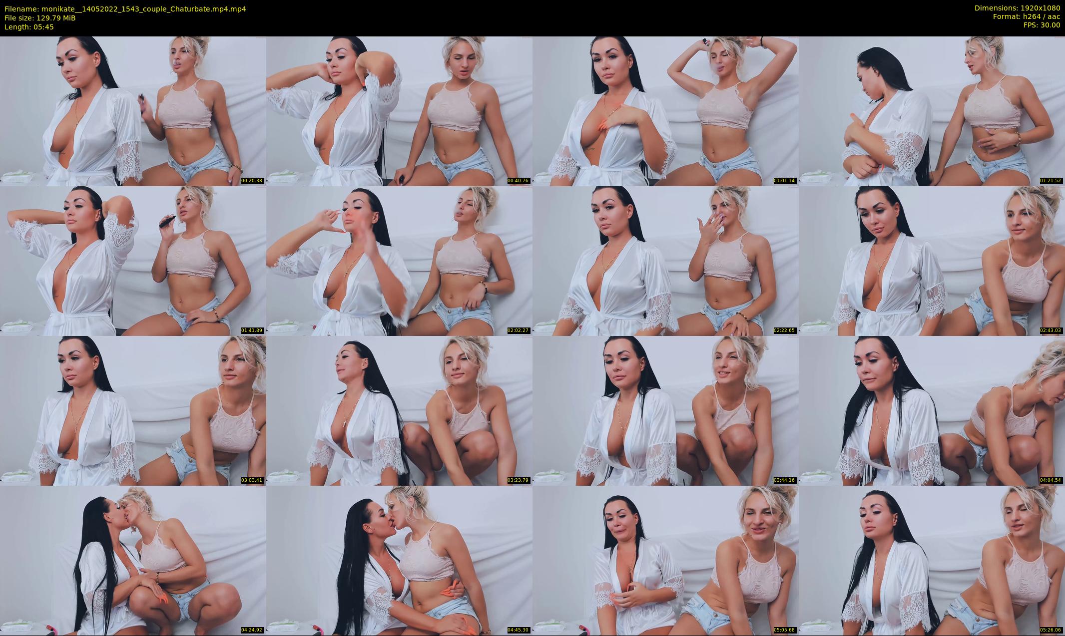 monikate_ — 6 minute Chaturbate couple cam show recording, 1080p, May 14, 2022
