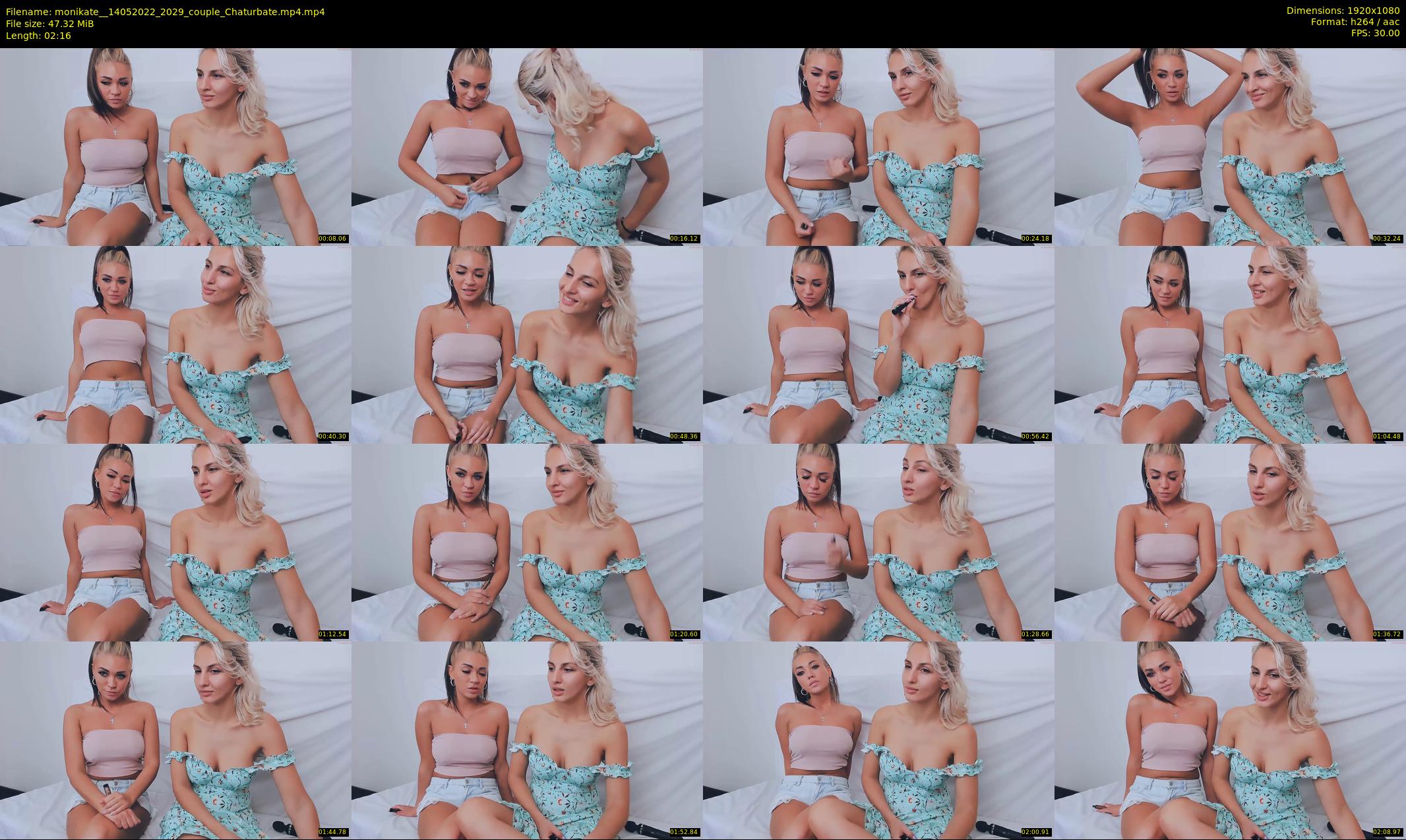 monikate_ — 3 minute Chaturbate couple cam show recording, 1080p, May 14, 2022