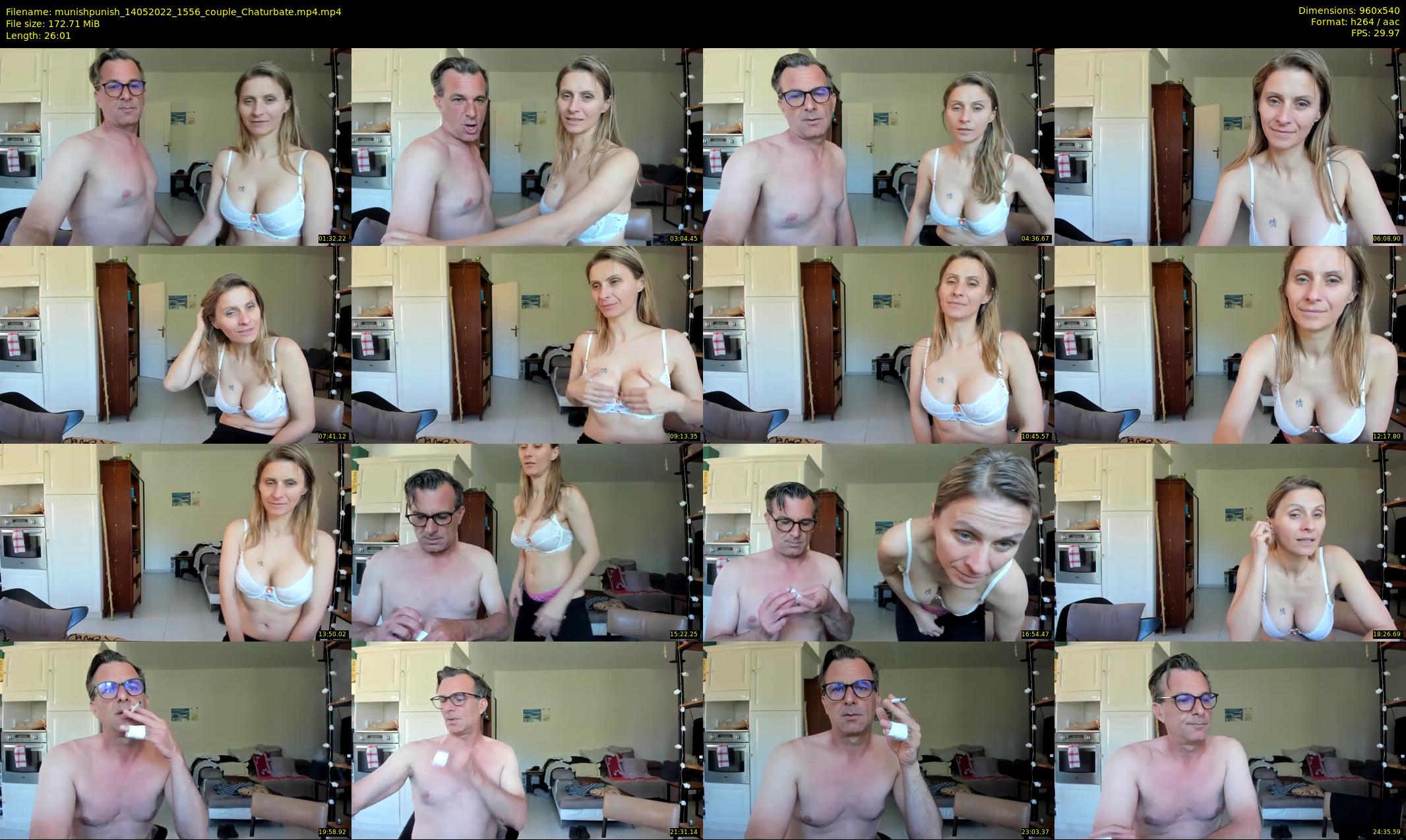 munishpunish — 27 minute Chaturbate couple cam show recording, 480p, May 14, 2022