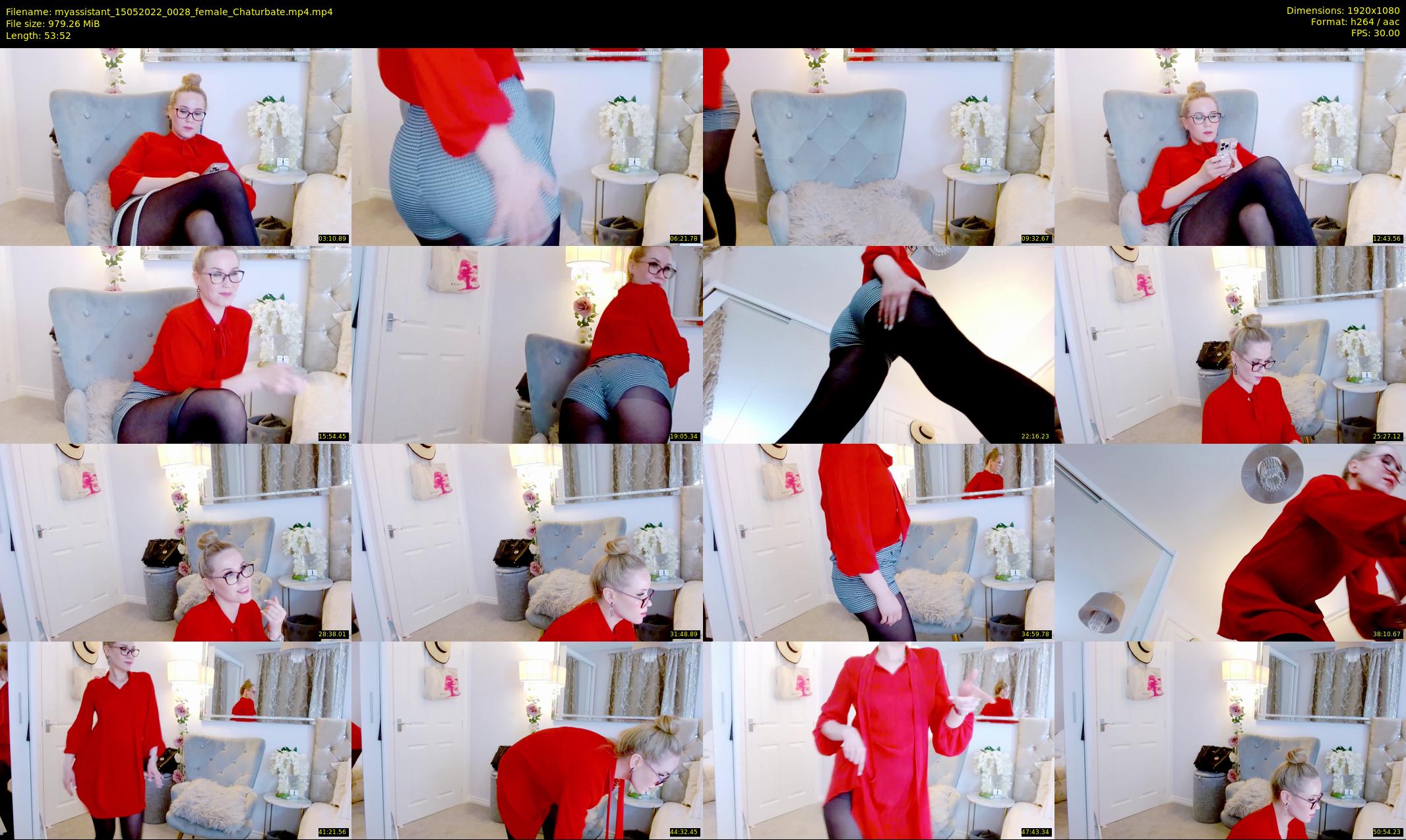 myassistant — 54 minute Chaturbate female cam show recording, 1080p, May 15, 2022