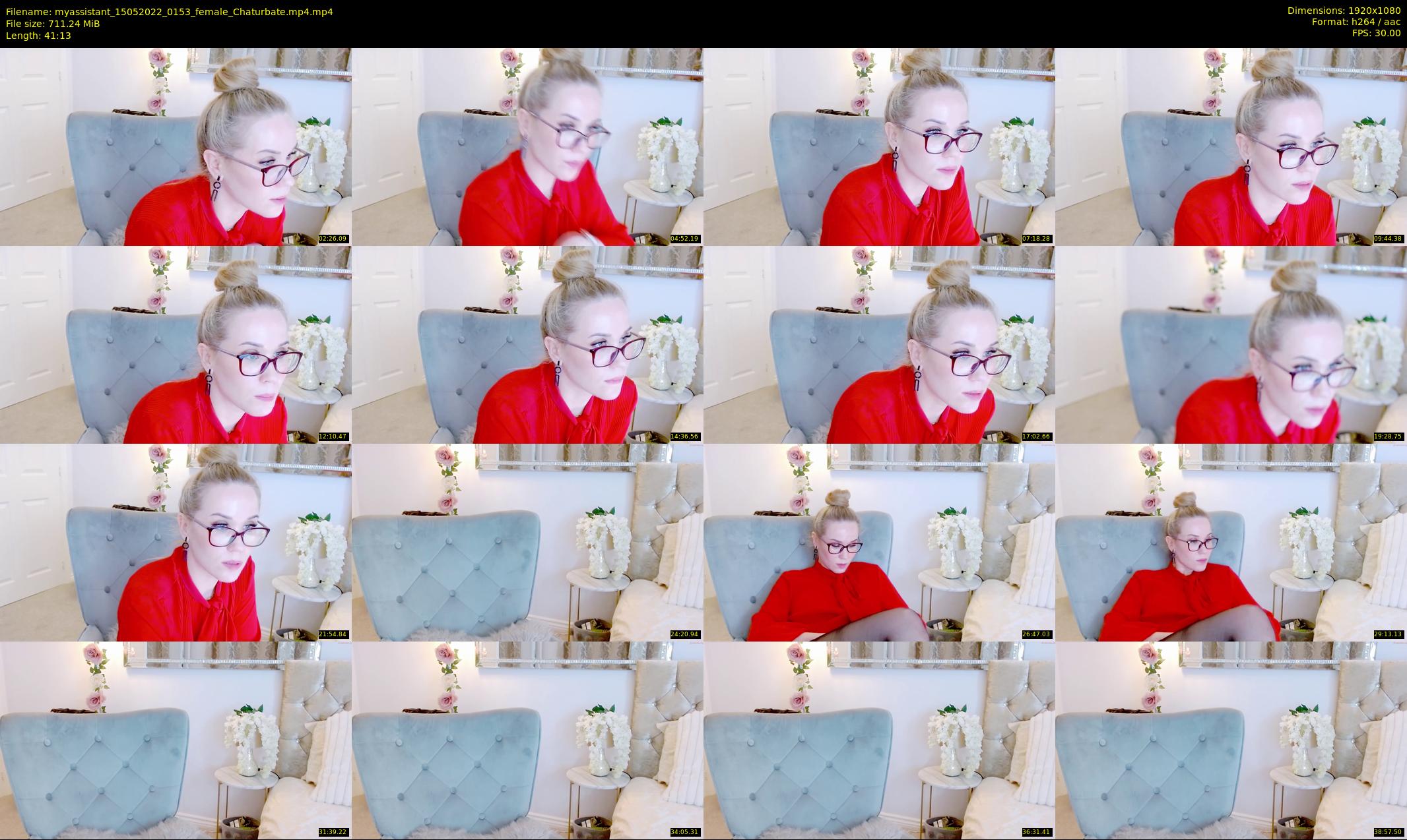 myassistant — 42 minute Chaturbate female cam show recording, 1080p, May 15, 2022