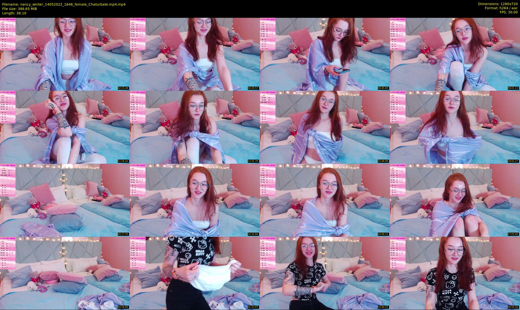 nancy_winter — 39 minute Chaturbate female cam show recording, 720p, May 14, 2022