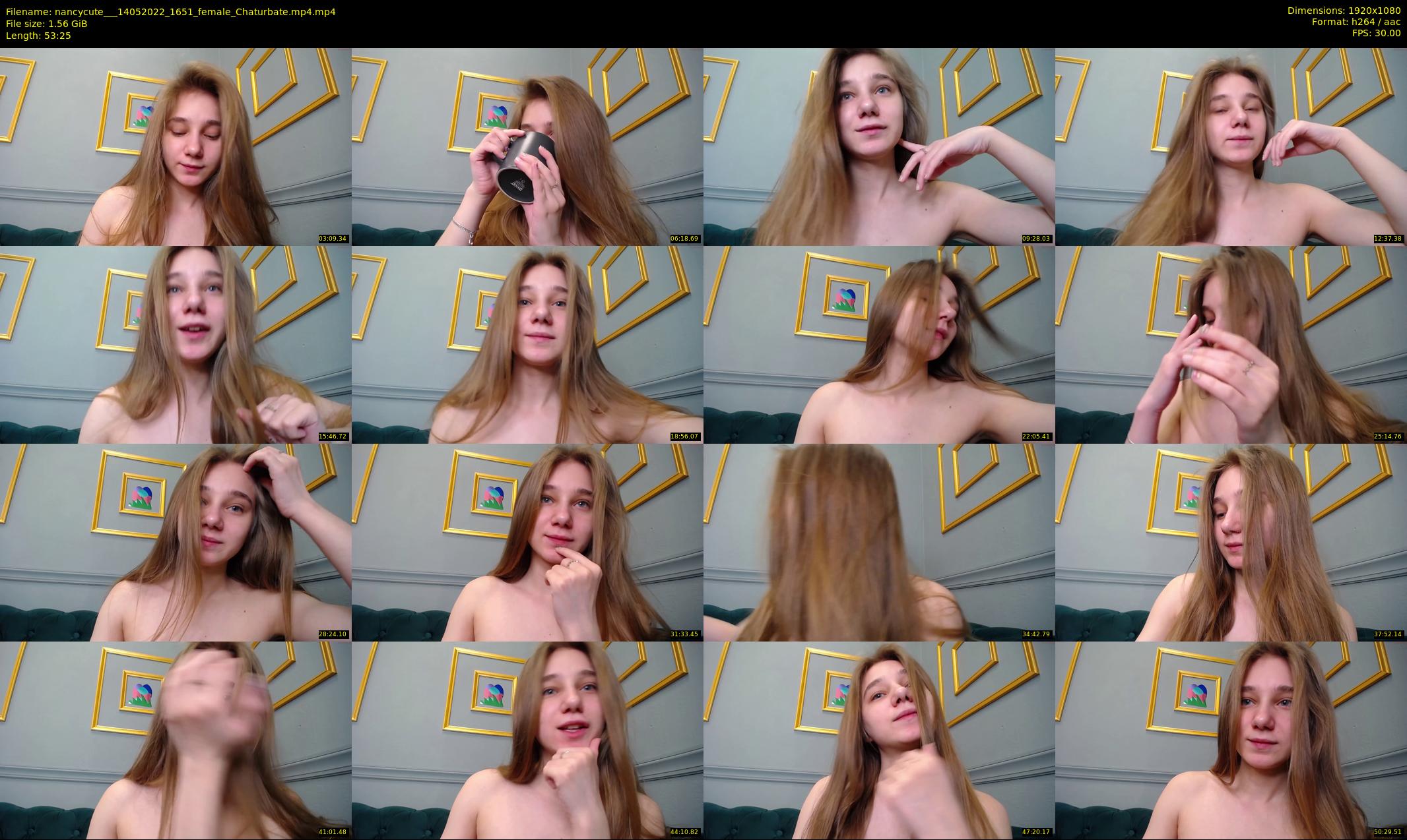 nancycute__ — 54 minute Chaturbate female cam show recording, 1080p, May 14, 2022