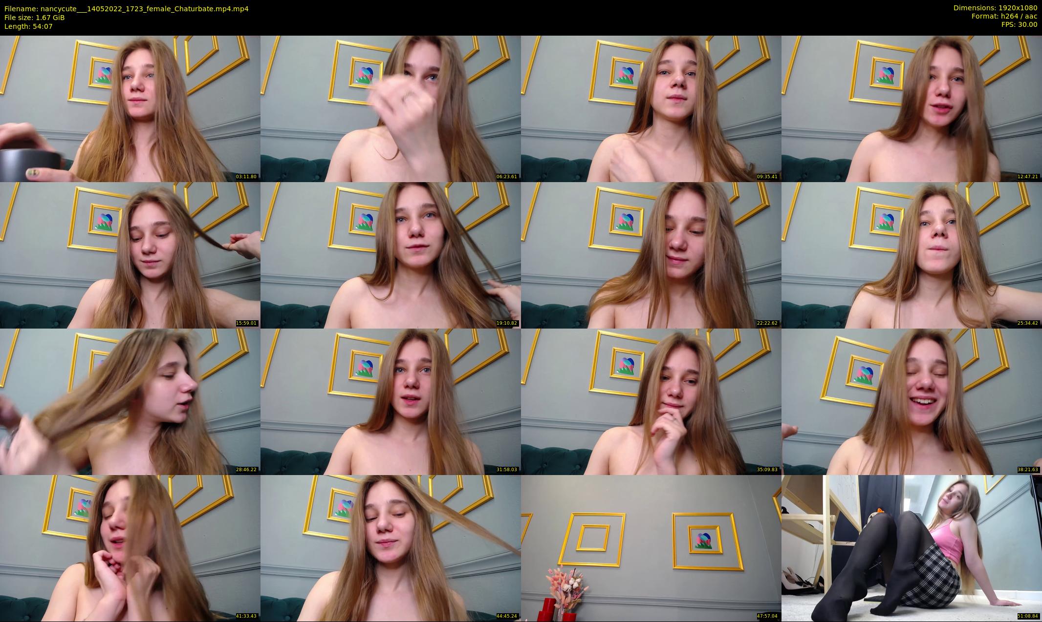 nancycute__ — 55 minute Chaturbate female cam show recording, 1080p, May 14, 2022