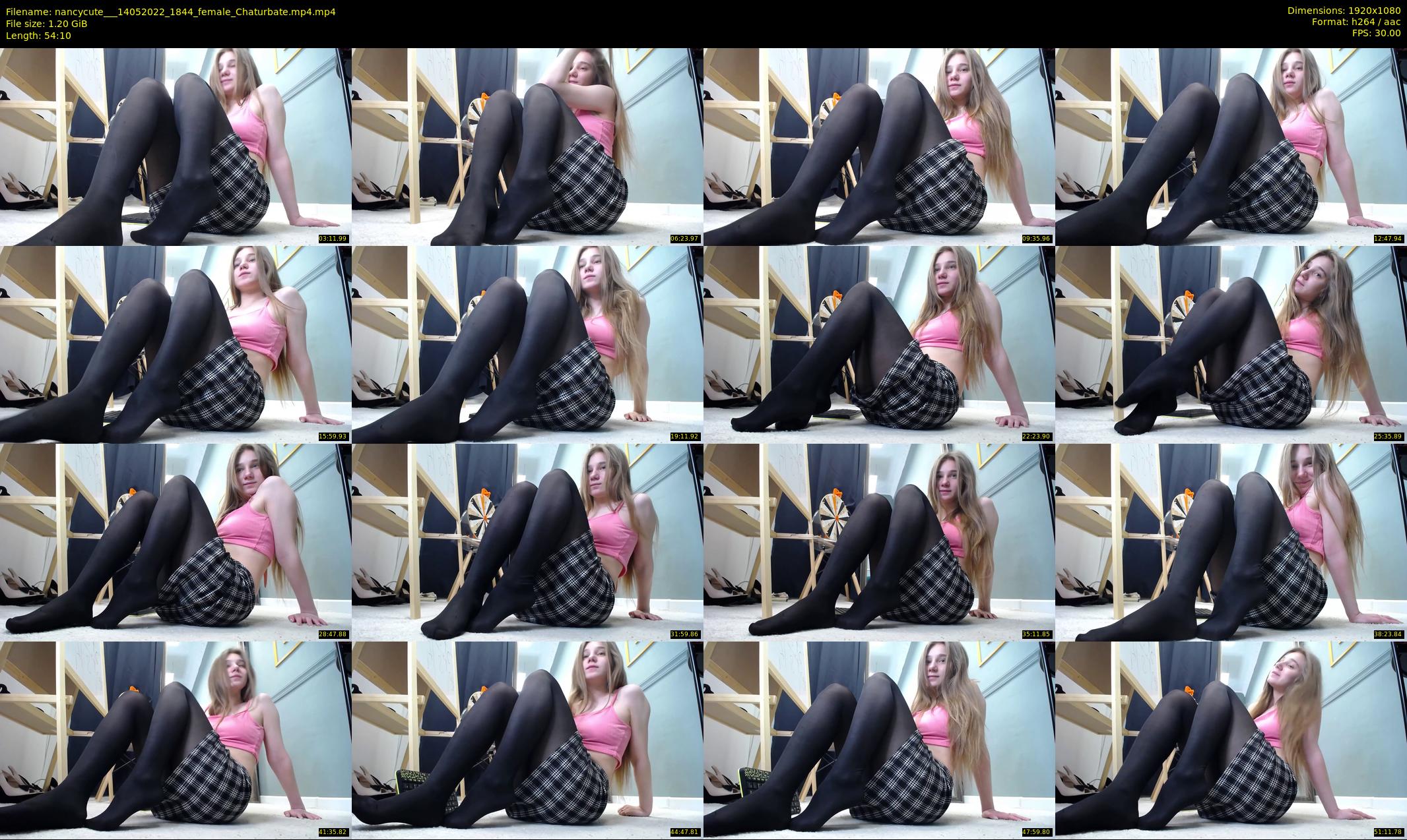 nancycute__ — 55 minute Chaturbate female cam show recording, 1080p, May 14, 2022