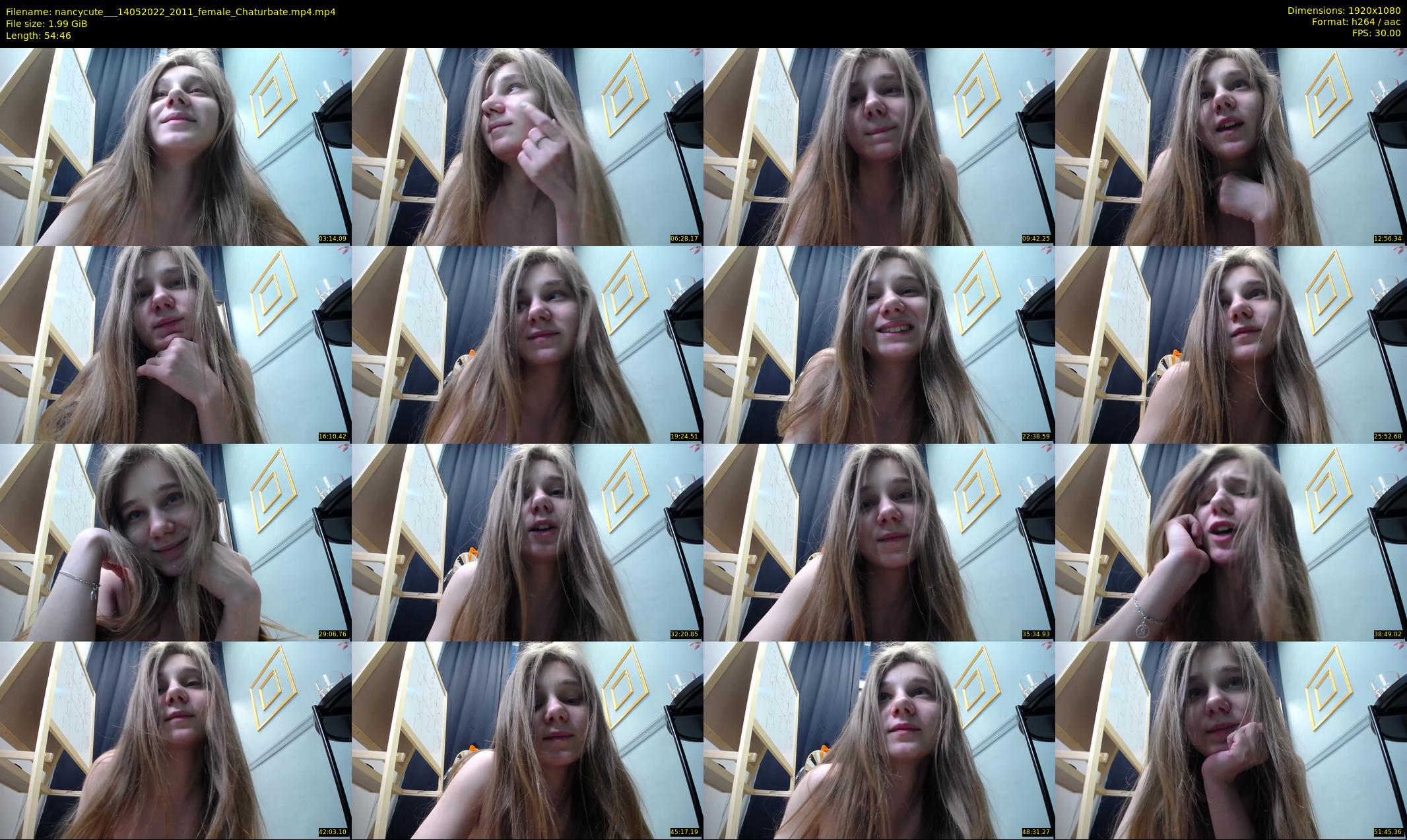 nancycute__ — 55 minute Chaturbate female cam show recording, 1080p, May 14, 2022