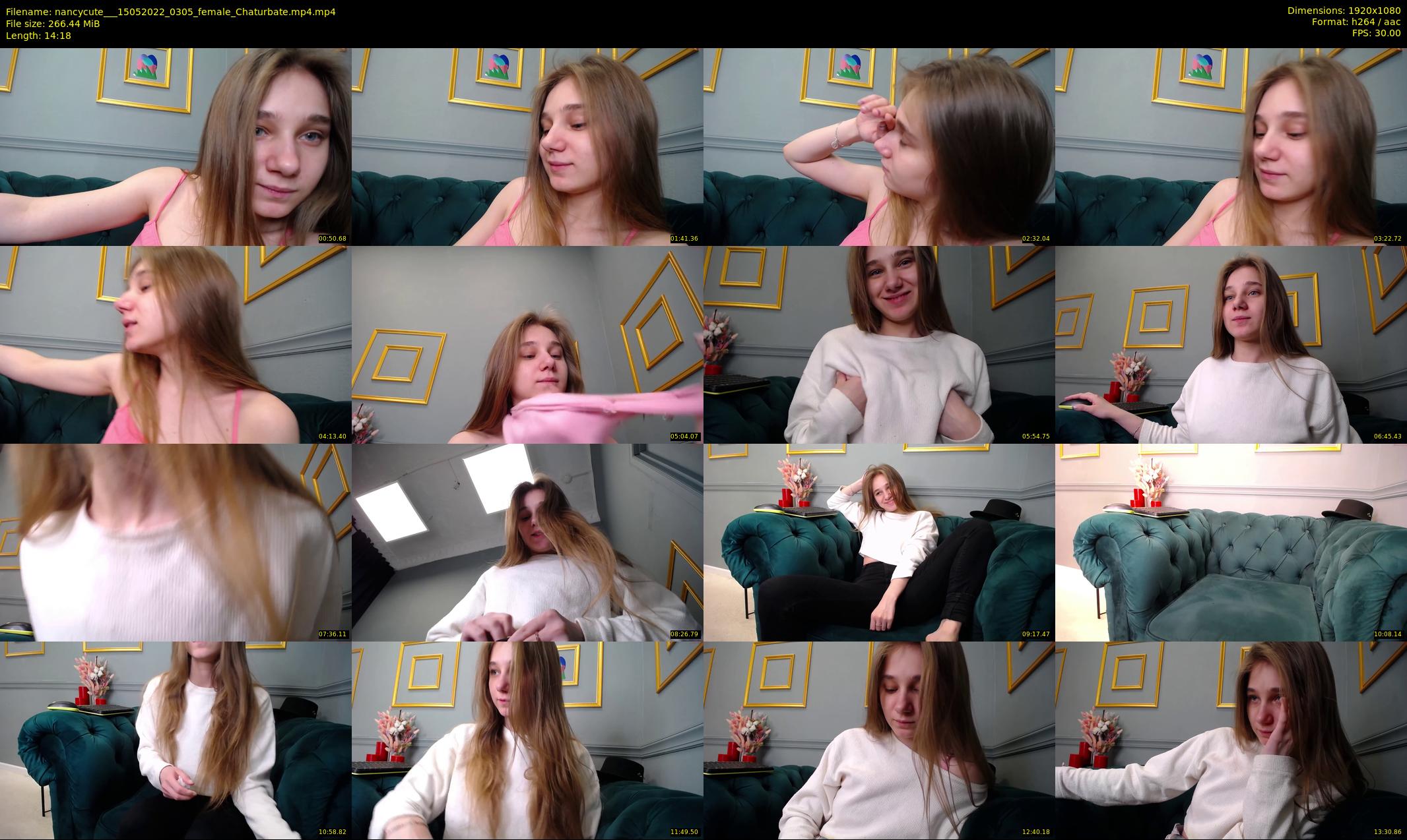 nancycute__ — 15 minute Chaturbate female cam show recording, 1080p, May 15, 2022