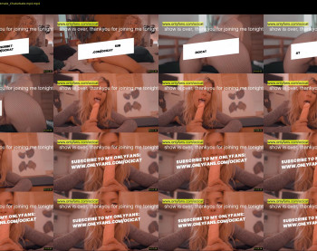 ocicat — 18 minute Chaturbate female cam show recording, 1080p, May 14, 2022