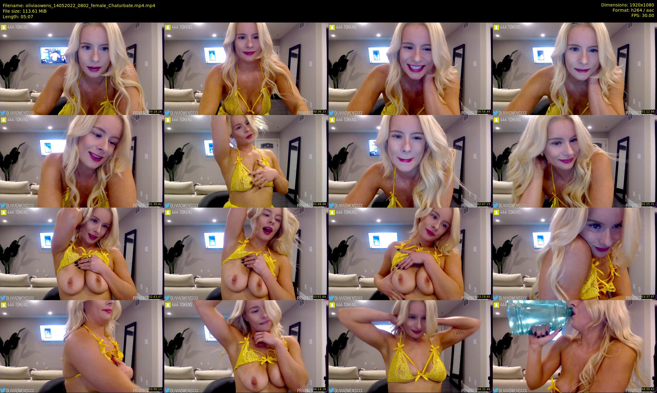 oliviaowens — 6 minute Chaturbate female cam show recording, 1080p, May 14, 2022