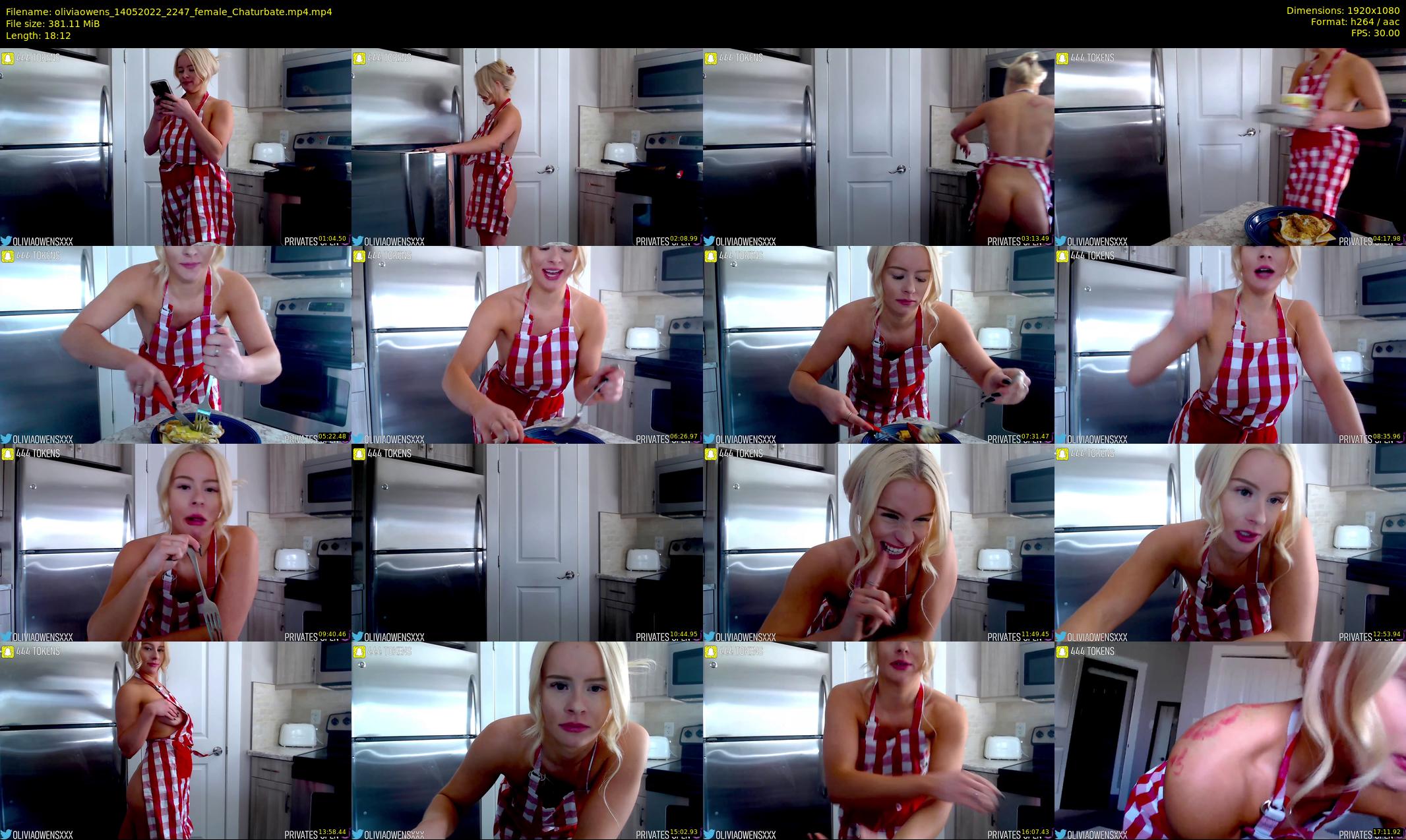 oliviaowens — 19 minute Chaturbate female cam show recording, 1080p, May 14, 2022