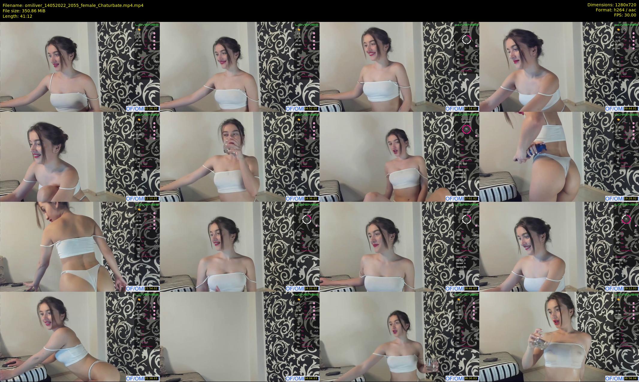 omiliver — 42 minute Chaturbate female cam show recording, 720p, May 14, 2022