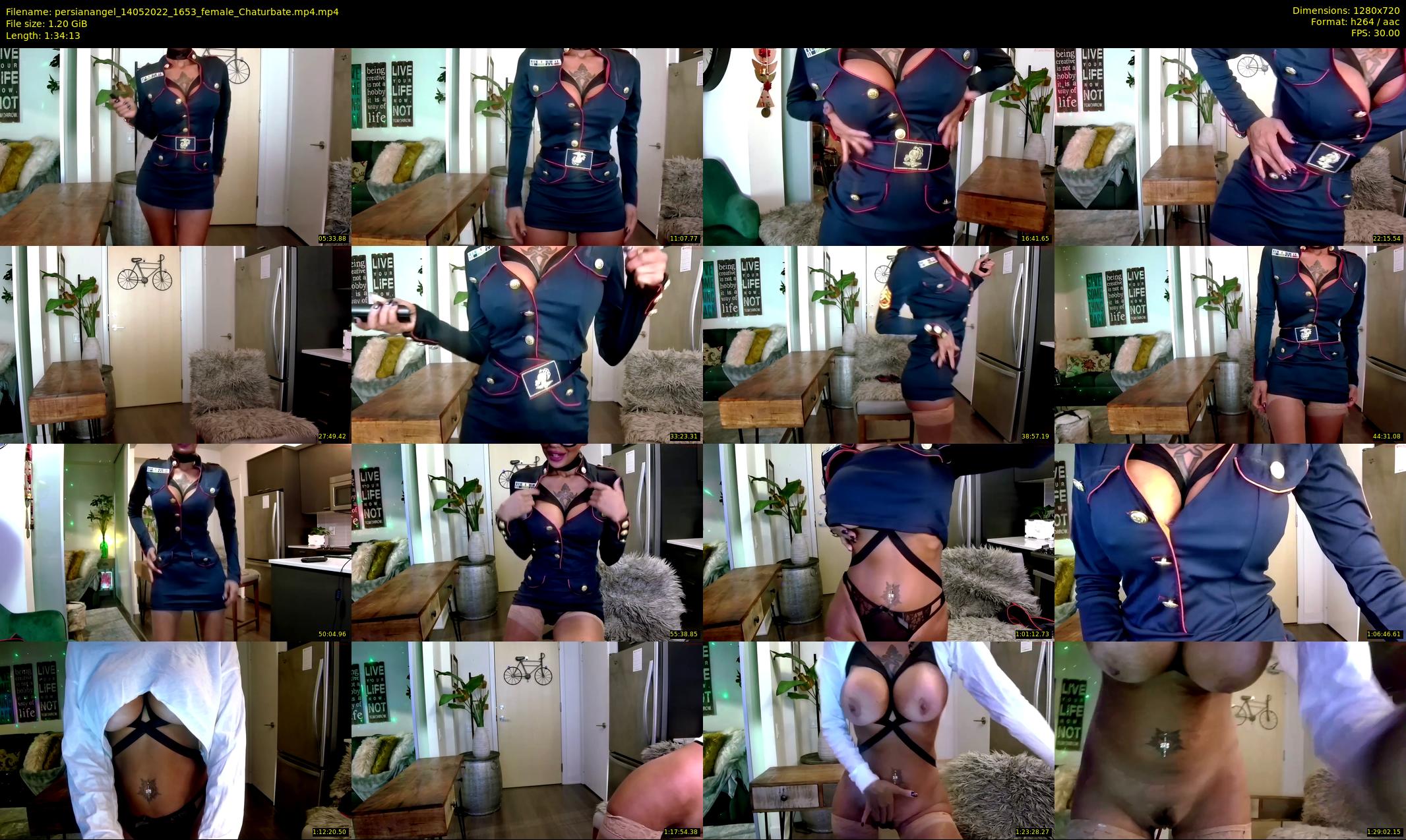 persianangel — 95 minute Chaturbate female cam show recording, 720p, May 14, 2022