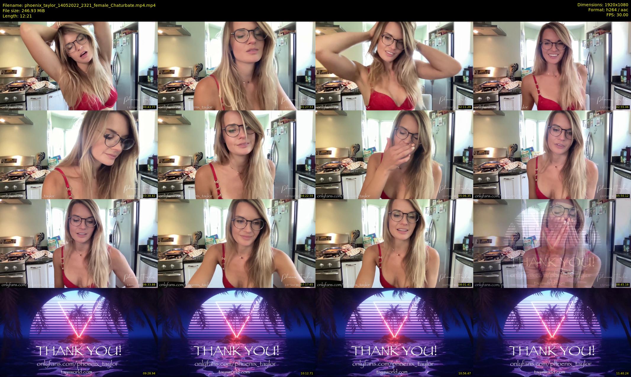phoenix_taylor — 13 minute Chaturbate female cam show recording, 1080p, May 14, 2022