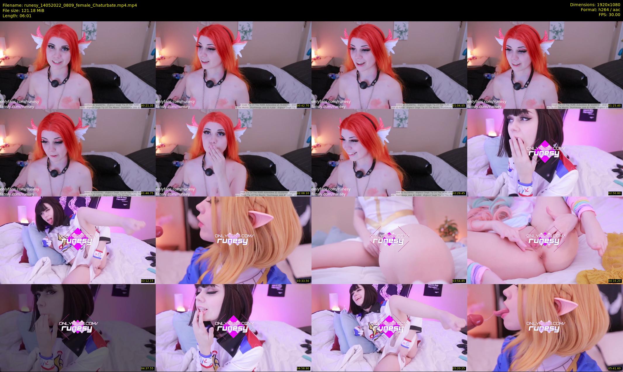 runesy — 7 minute Chaturbate female cam show recording, 1080p, May 14, 2022