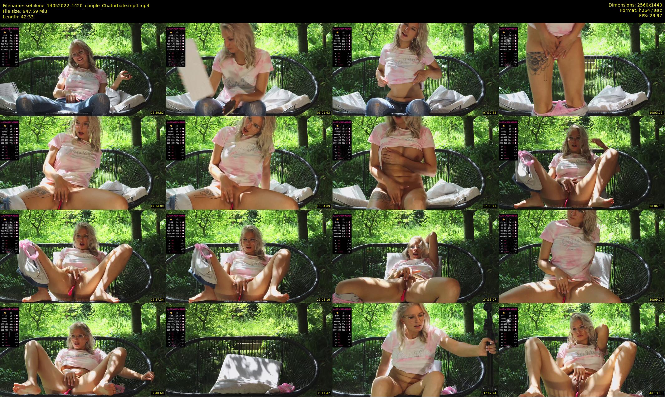 sebilone — 43 minute Chaturbate couple cam show recording, 1080p, May 14, 2022