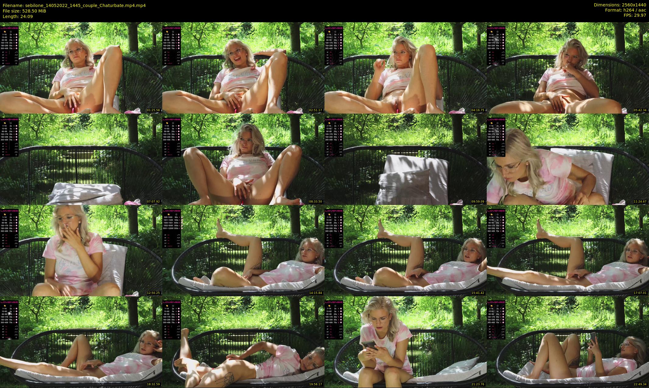 sebilone — 25 minute Chaturbate couple cam show recording, 1080p, May 14, 2022