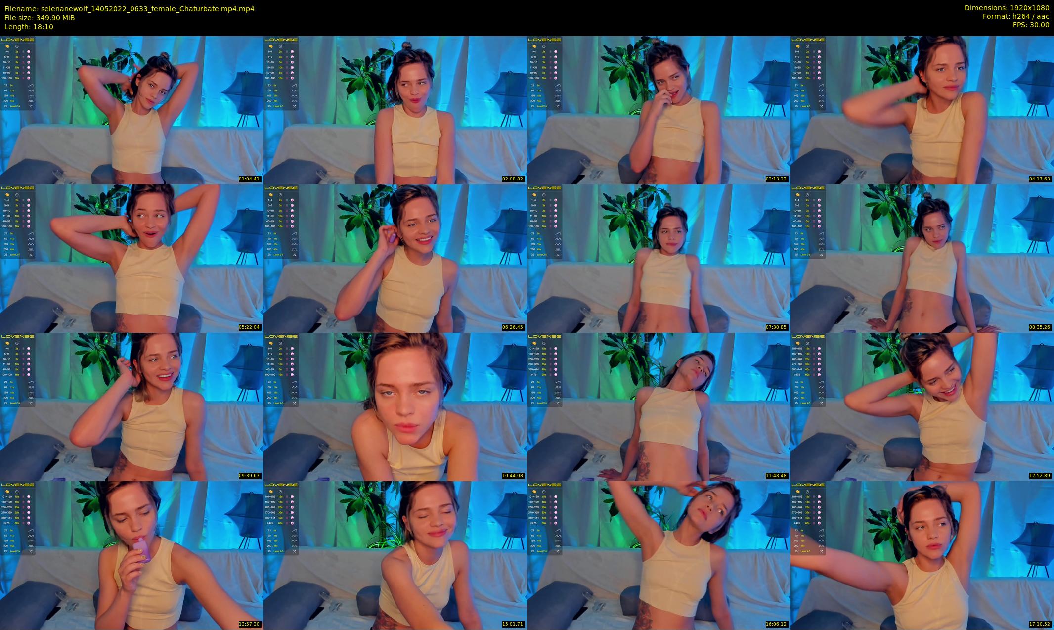 selenanewolf — 19 minute Chaturbate couple cam show recording, 1080p, May 14, 2022