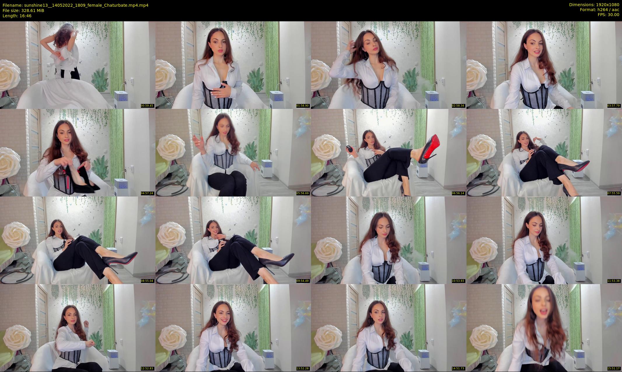 sunshine13_ — 17 minute Chaturbate female cam show recording, 1080p, May 14, 2022
