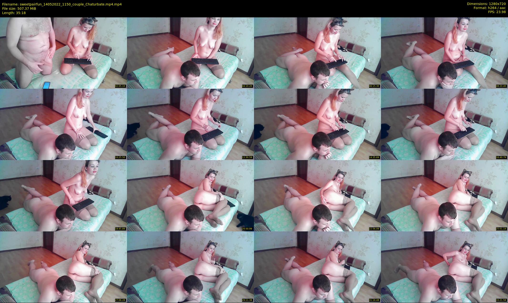 sweetpairfun — 36 minute Chaturbate couple cam show recording, 720p, May 14, 2022