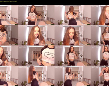 thisisamelia — 54 minute Chaturbate female cam show recording, 1080p, May 14, 2022