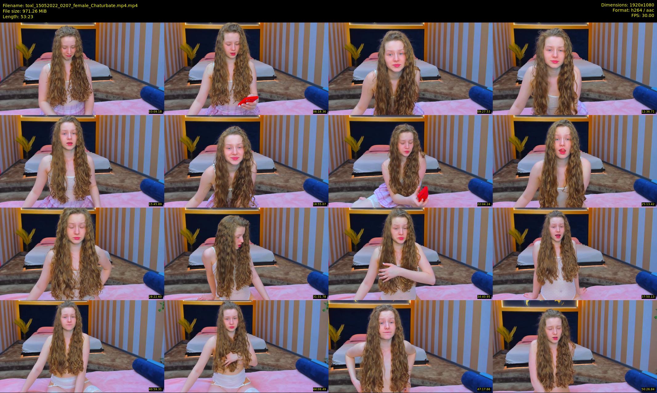 toxl — 54 minute Chaturbate female cam show recording, 1080p, May 15, 2022