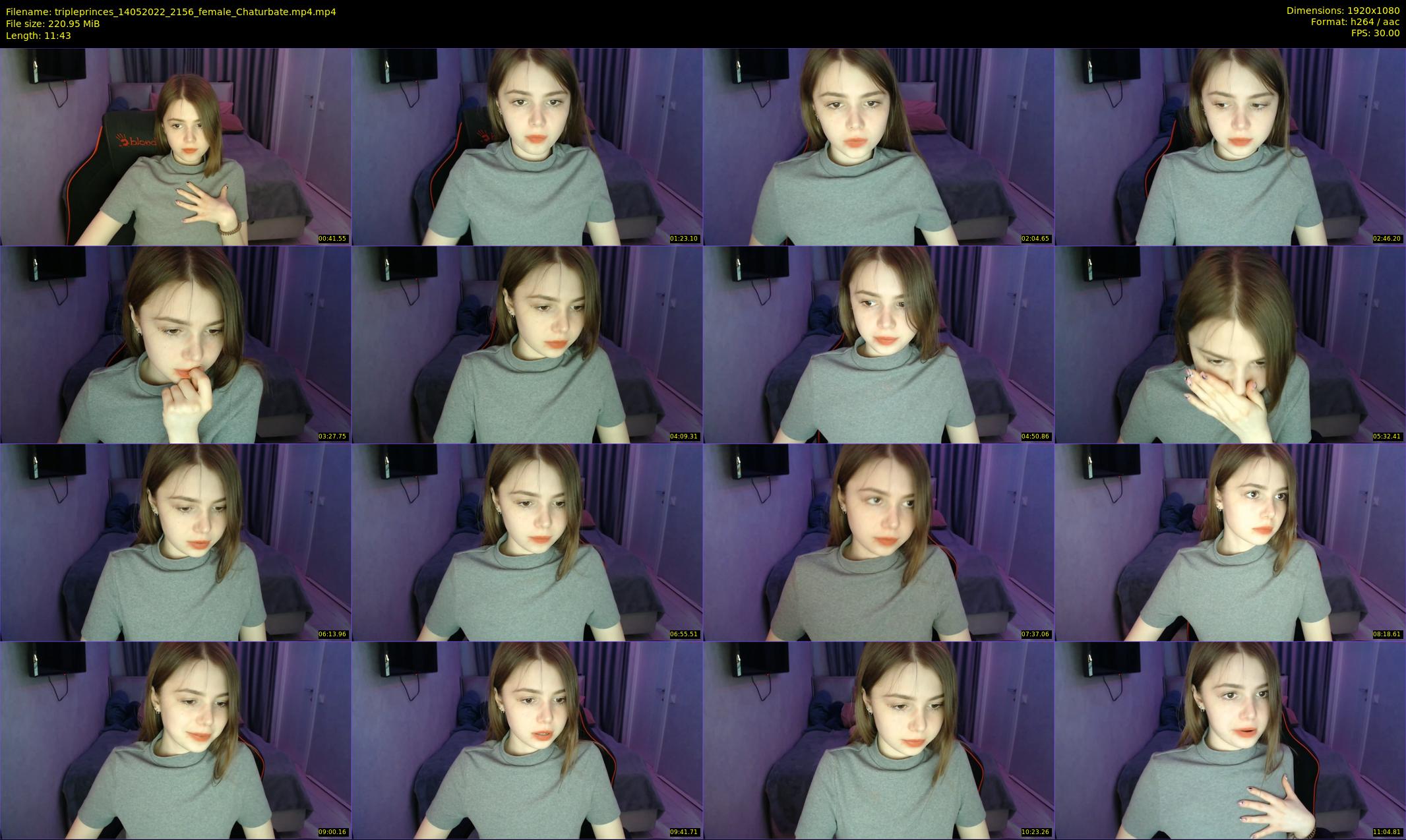 tripleprinces — 12 minute Chaturbate female cam show recording, 1080p, May 14, 2022