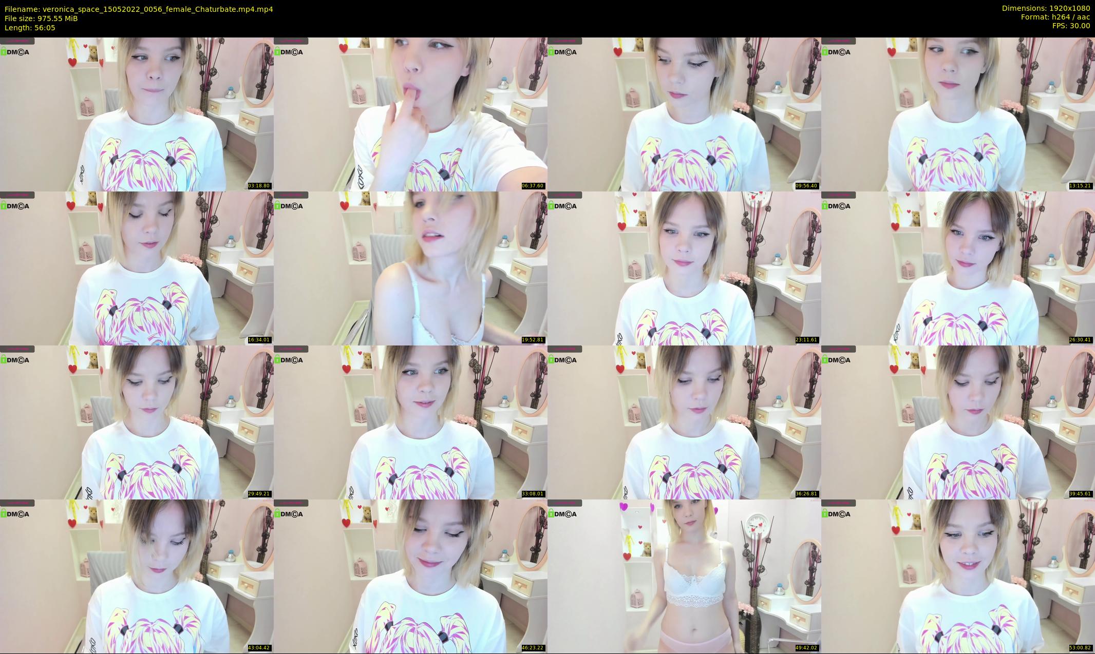 veronica_space — 57 minute Chaturbate female cam show recording, 1080p, May 15, 2022