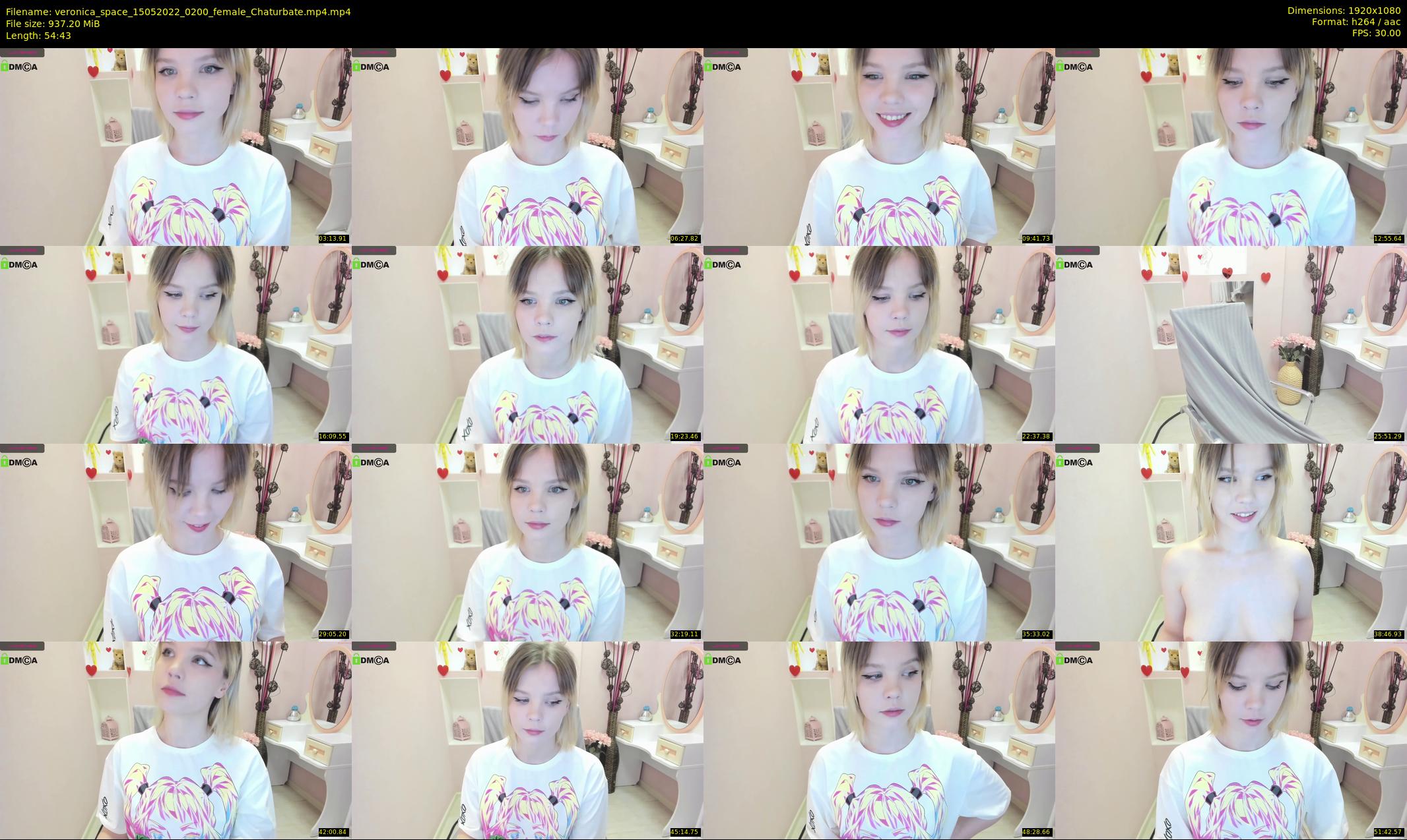 veronica_space — 55 minute Chaturbate female cam show recording, 1080p, May 15, 2022