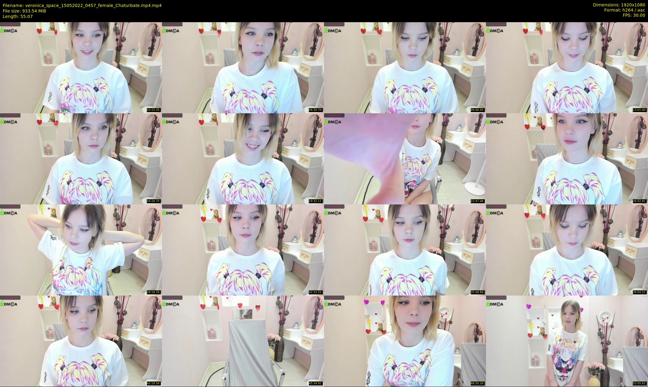 veronica_space — 56 minute Chaturbate female cam show recording, 1080p, May 15, 2022