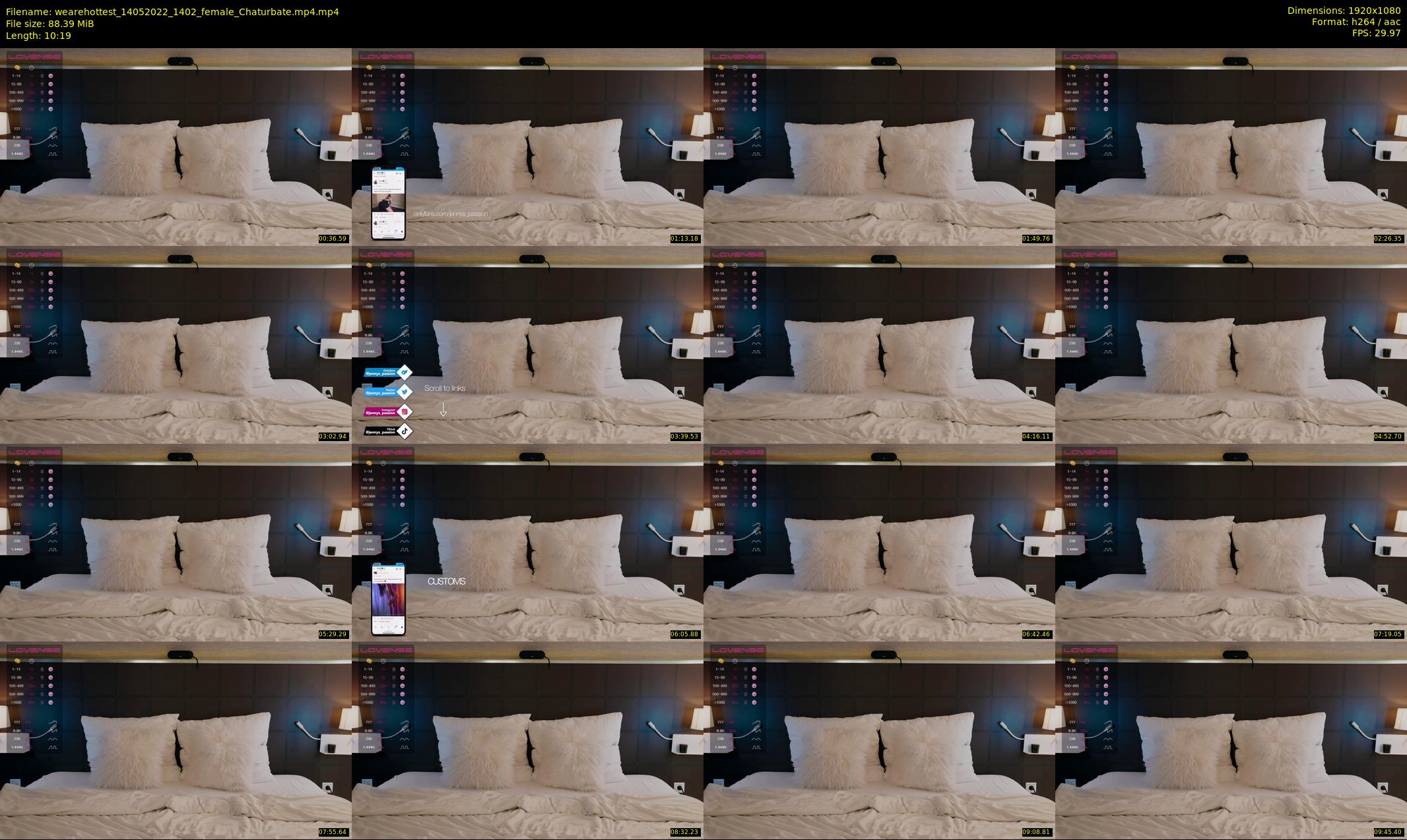 wearehottest — 11 minute Chaturbate couple cam show recording, 1080p, May 14, 2022